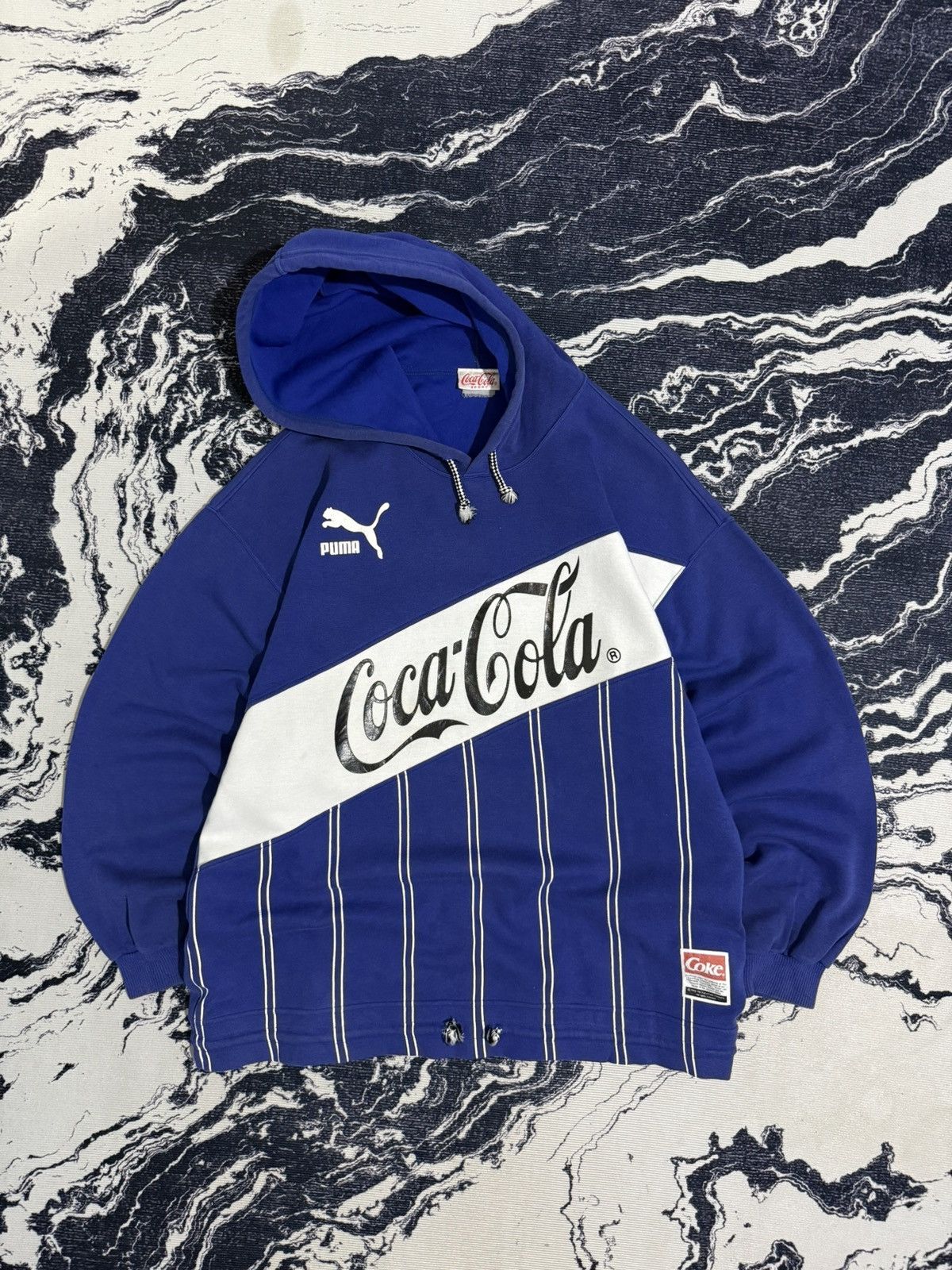 Vintage Vintage coca cola hoodie Size US M / EU 48-50 / 2 - 11 Thumbnail