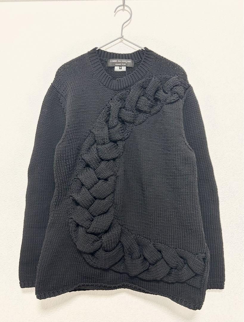 Comme des Garcons × Comme des Garcons Homme Plus comme des garcons homme plus braid cable knitL-N009 Size US M / EU 48-50 / 2 - 1 Thumbnail