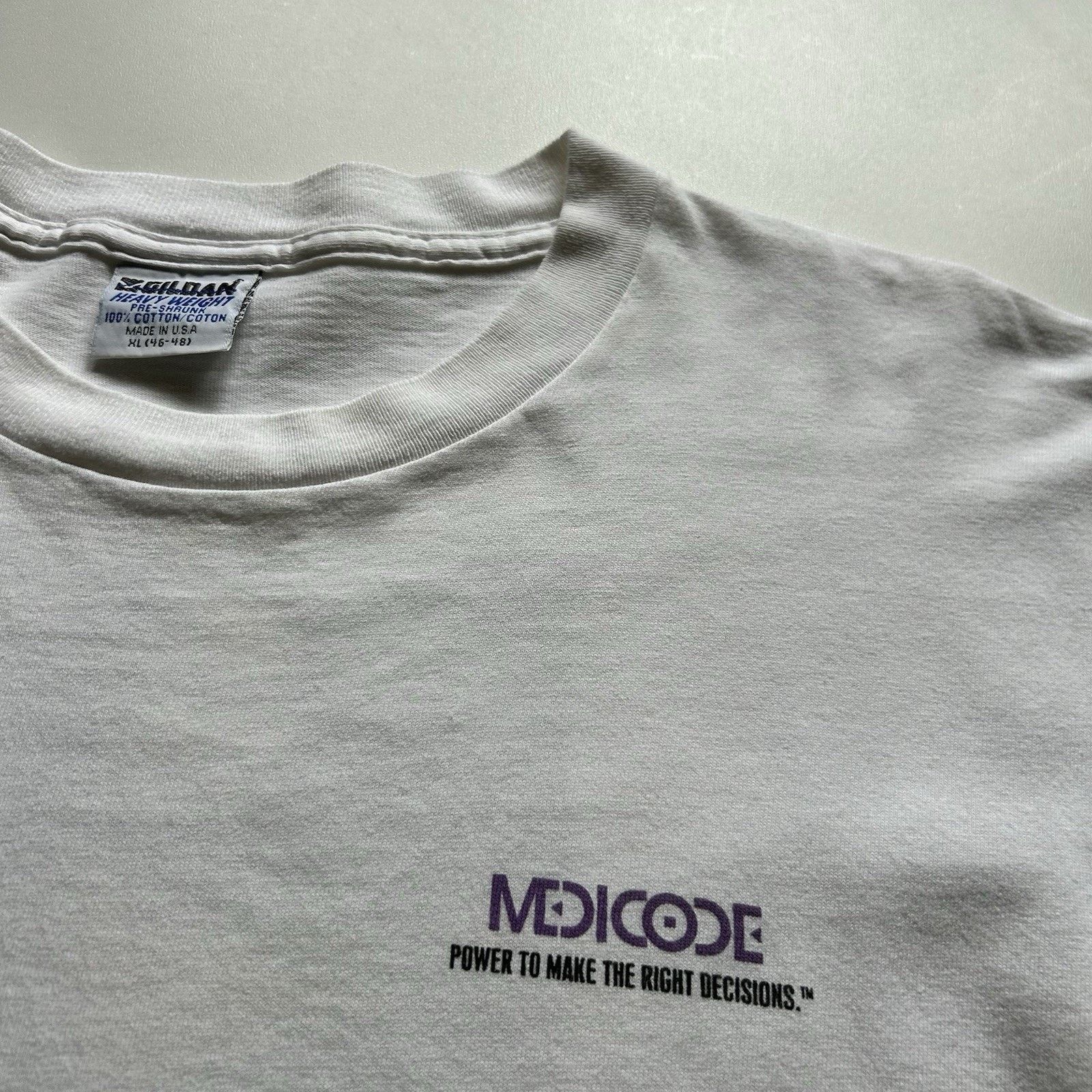 Gildan Vintage Mona Lisa T Shirt XL 90s Coding Is Art Da Vinci Rare Size US XL / EU 56 / 4 - 5 Thumbnail