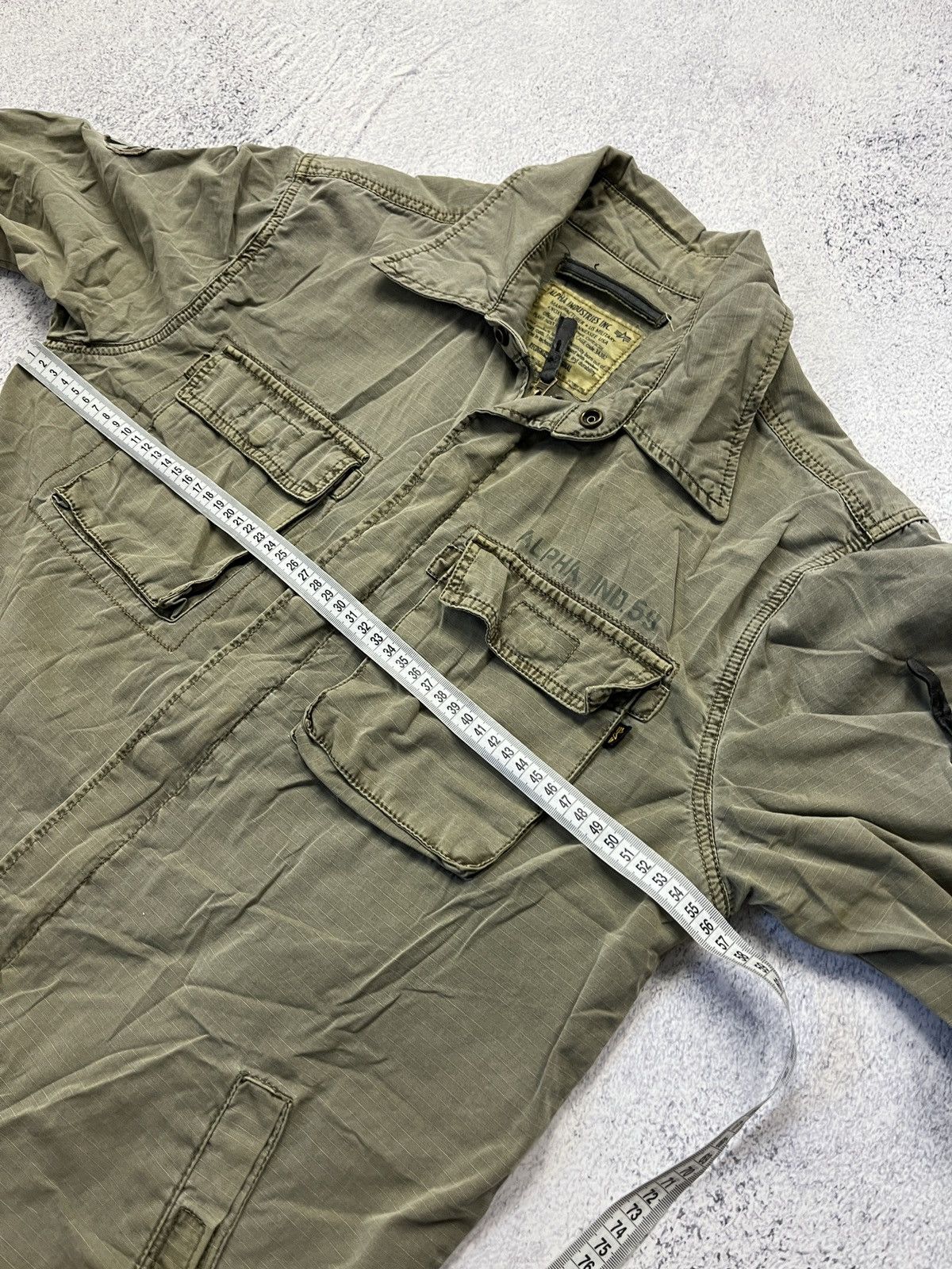 Alpha Industries Alpha Industries Jacket Field M 65 Utility Cargo 90’s Army Size US XL / EU 56 / 4 - 12 Thumbnail