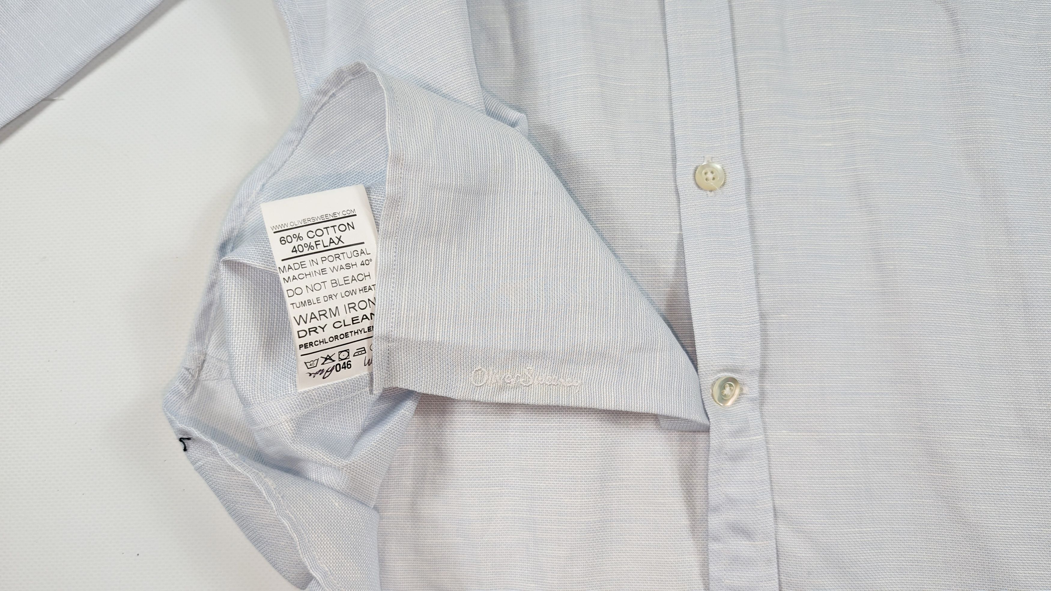 Oliver Sweeney Oliver Sweeny Cotton Flax L/S Button Shirt Size XL Size US XL / EU 56 / 4 - 6 Thumbnail
