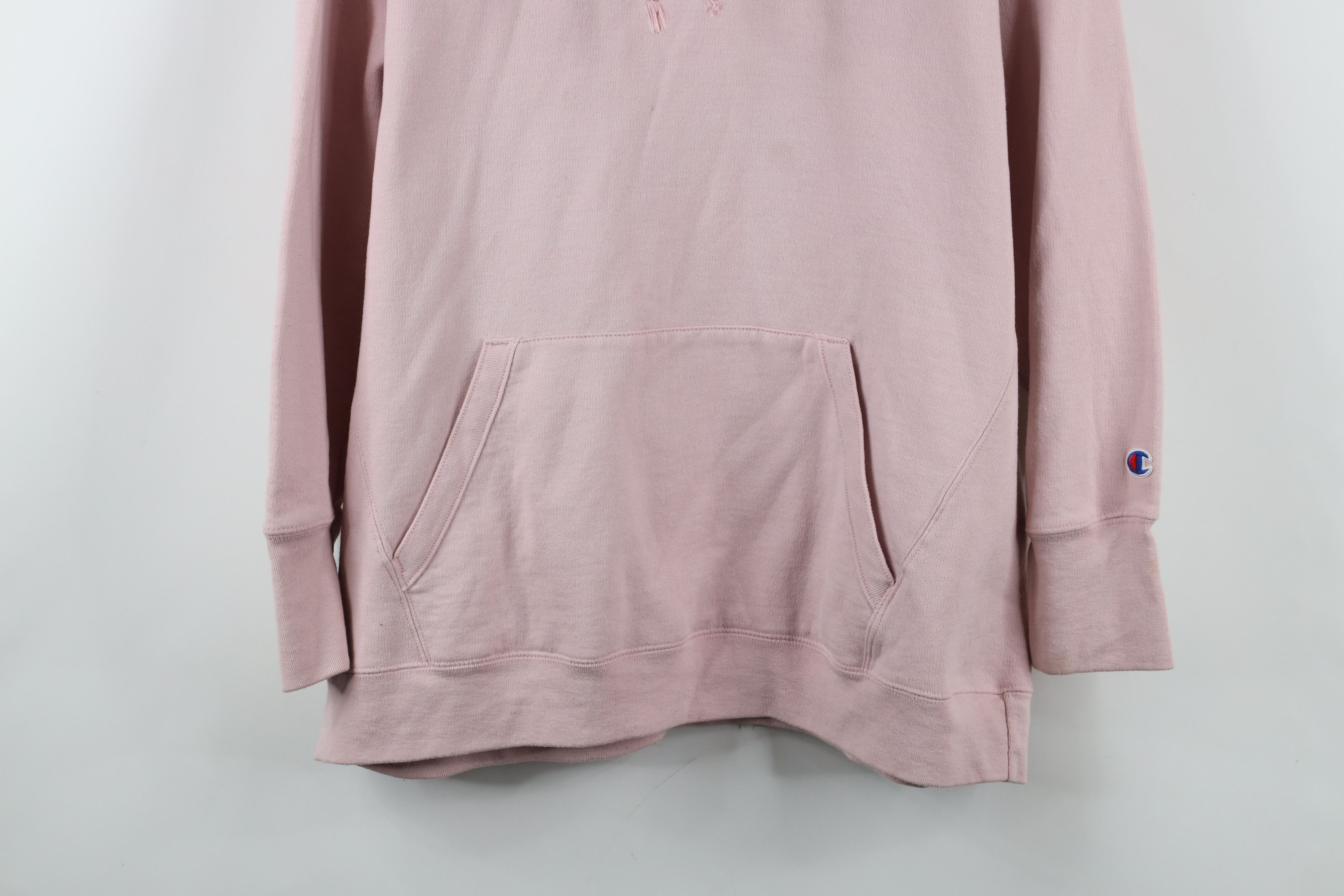 Champion × Vintage Vintage Y2K Champion Spell Out Center Logo Hoodie Sweatshirt Size XL / US 12-14 / IT 48-50 - 3 Thumbnail