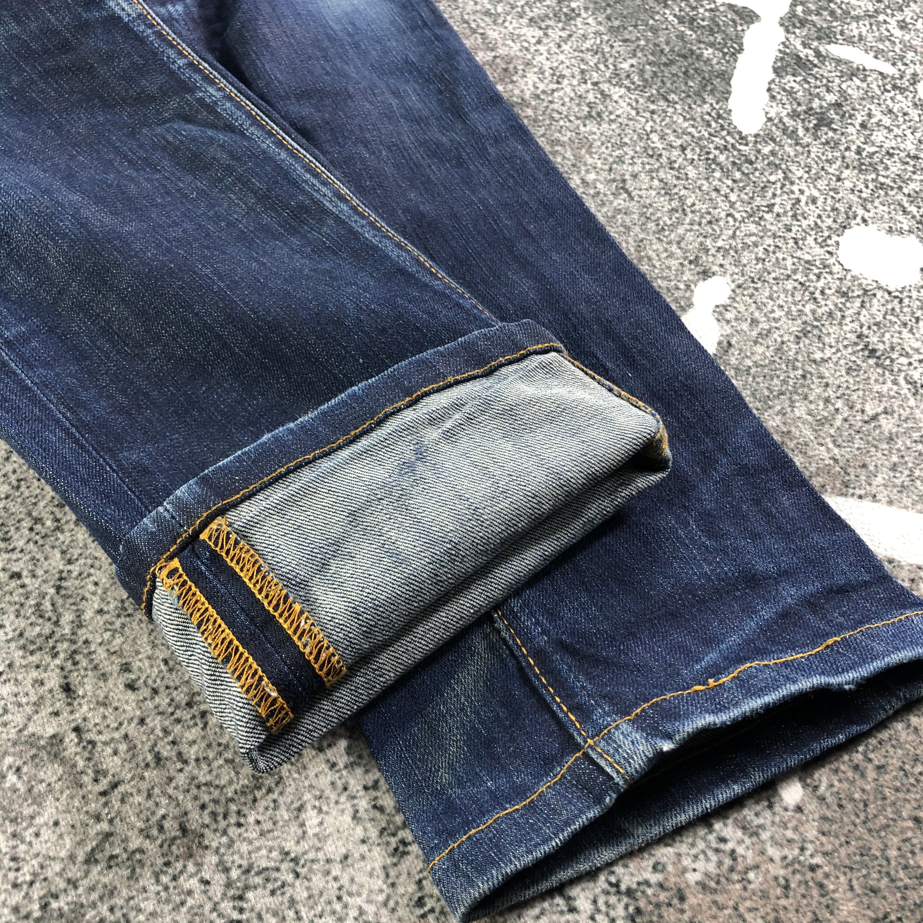 Nudie Jeans Nudie Jeans Distressed Denim KJ2208 Size US 27 - 8 Thumbnail