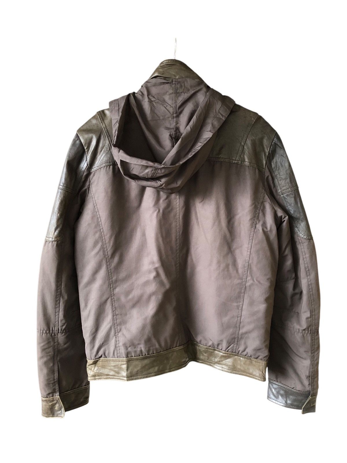 If Six Was Nine Carol Christian Poell Style ZIOSONGZIO Half Leather Jacket Size US M / EU 48-50 / 2 - 3 Thumbnail