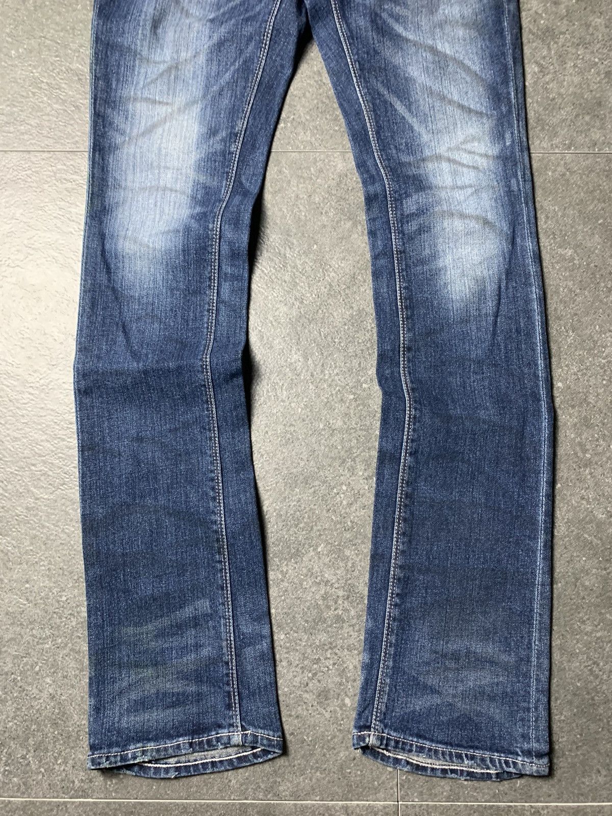 GOSTAR DE FUGA × If Six Was Nine × Le Grande Bleu (L.G.B.) 2000s Fuga Claw Marks Jeans Vkei Style Size US 29 - 4 Thumbnail