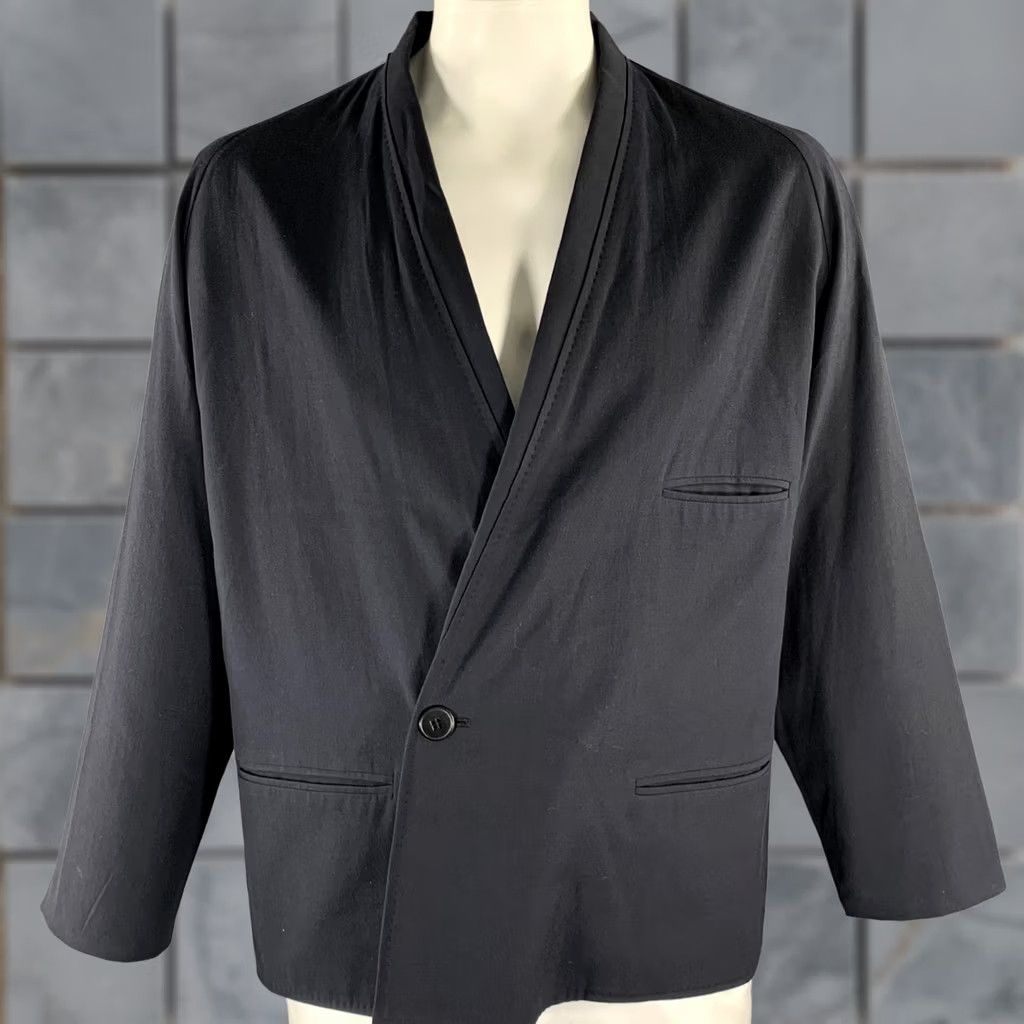 Lemaire LEMAIRE Navy Shawl Jacket XL Mens Size US XL / EU 56 / 4 - 1 Thumbnail