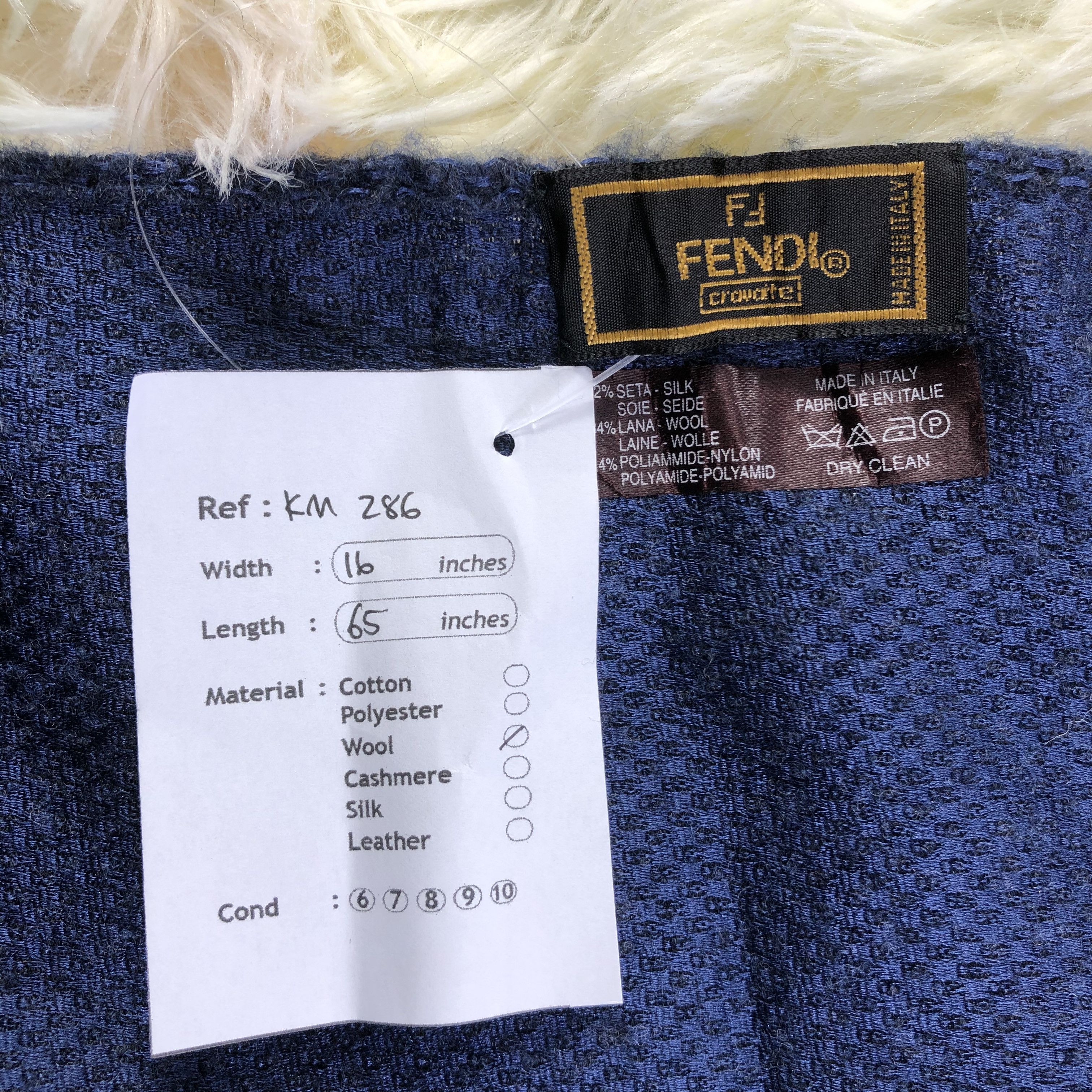 Vintage Fendi Scarf / Muffler / Neckwear Size ONE SIZE - 5 Thumbnail