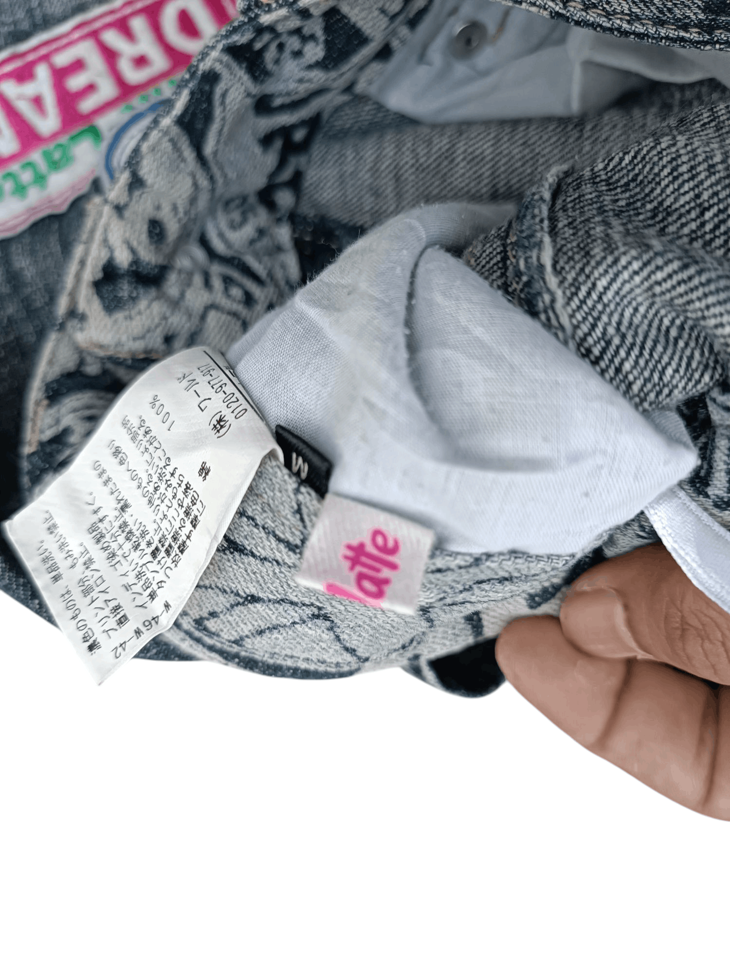 Japanese Brand × Vintage Japanese Skinny Denim Jeans PINK LATTE Patchworks E214 Size US 30 / EU 46 - 12 Thumbnail