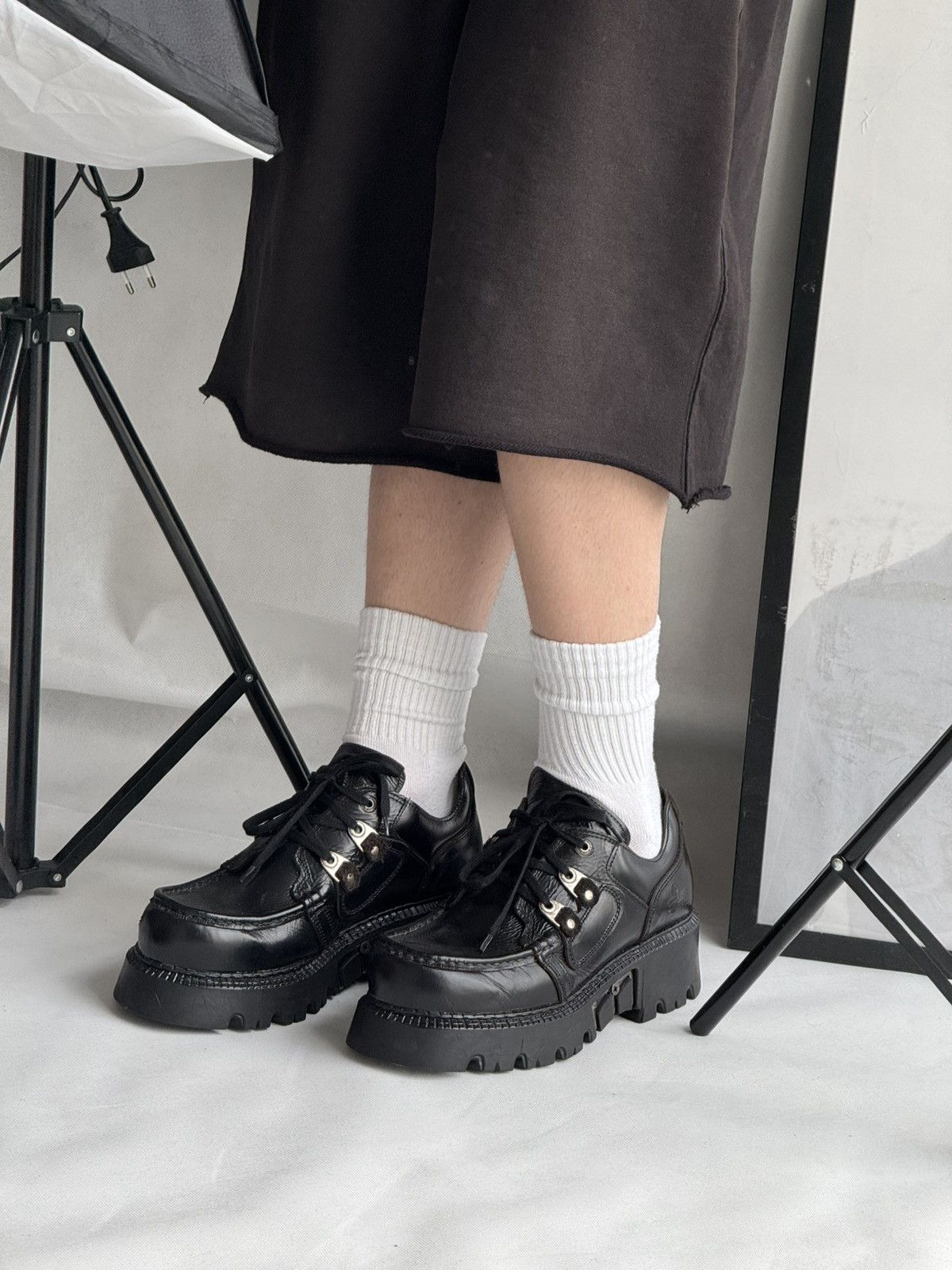 Vintage Avant Garde boots high platform shoes rare Memphis Kanye Size US 10 / EU 43 - 10 Thumbnail