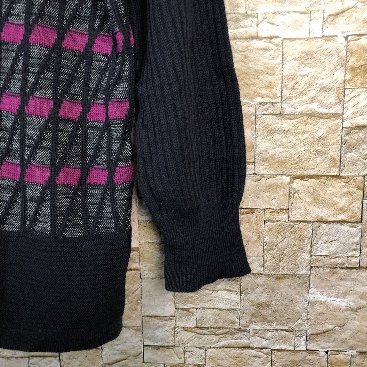 Homespun Knitwear × Japanese Brand Qurante Cingars Dark Blue Knitwear #A658 Size M / US 6-8 / IT 42-44 - 8 Thumbnail
