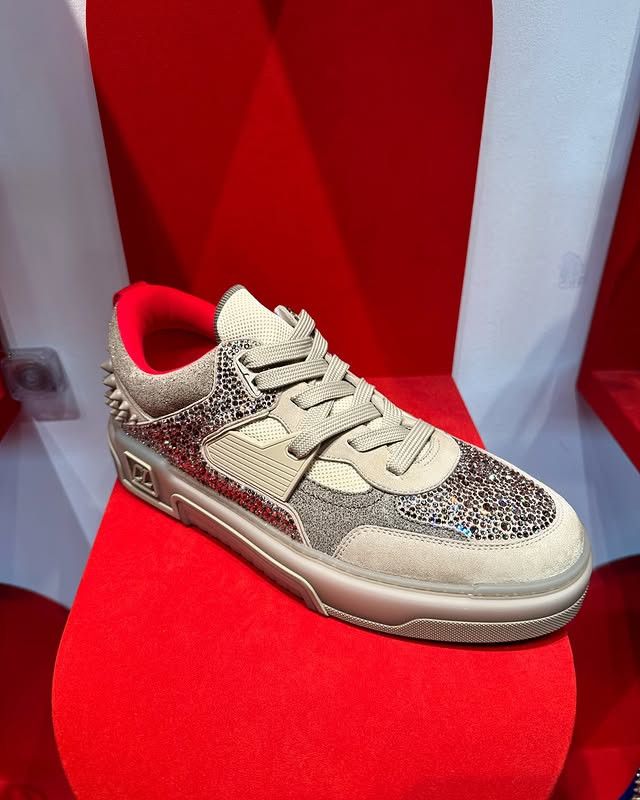 Christian Louboutin o1s1wg110125 Astroloubi Strass in Multicolor Size US 10.5 / EU 43-44 - 3 Thumbnail
