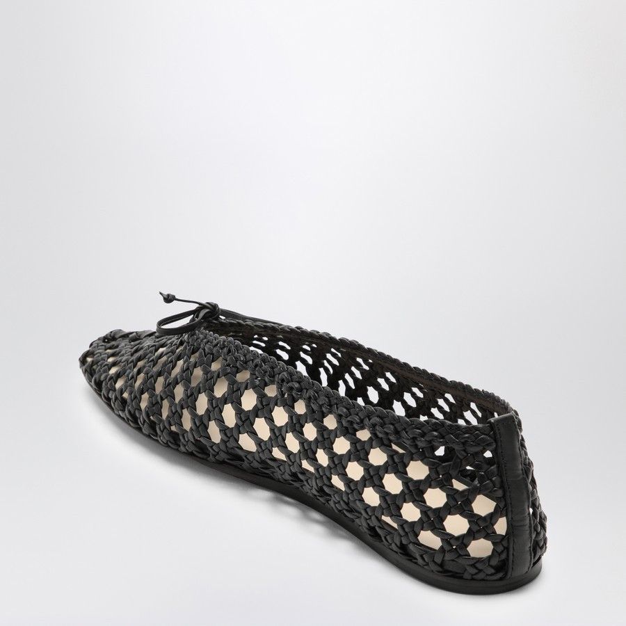 Le Monde Beryl o1d2blof0824 Woven Regency Ballerina in Black Size US 6 / IT 36 - 4 Thumbnail