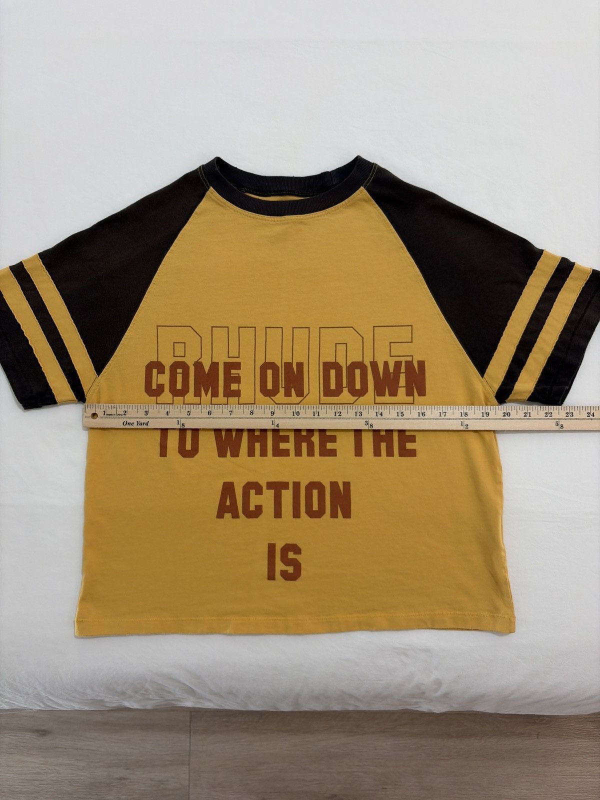 Rhude Rhude Come On Down To Where The Action Is Tee Size US XS / EU 42 / 0 - 13 Thumbnail
