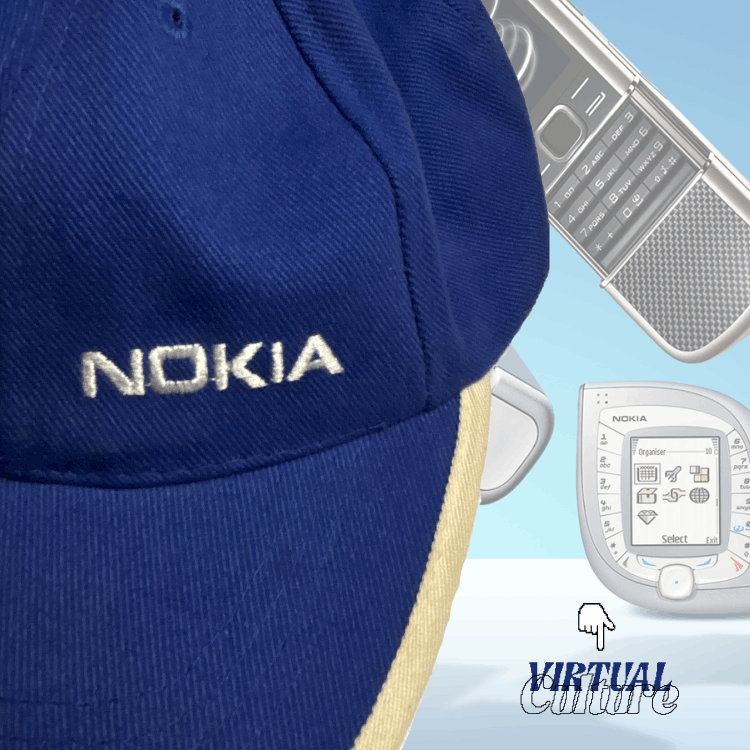 Other Vintage Nokia Hat Size ONE SIZE - 3 Thumbnail