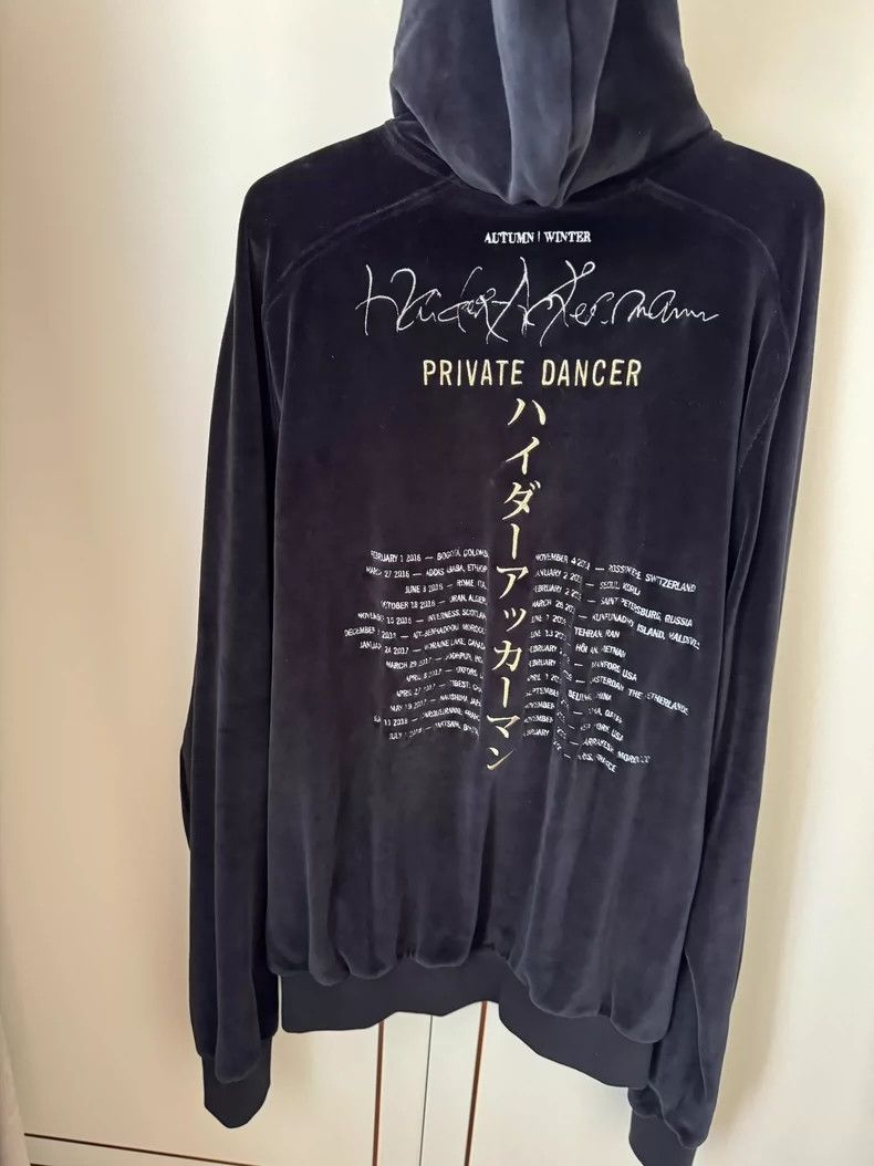 Haider Ackermann Haider AckermannGold embroidered velour Perth hoodie 2503-N Size US XS / EU 42 / 0 - 2 Thumbnail