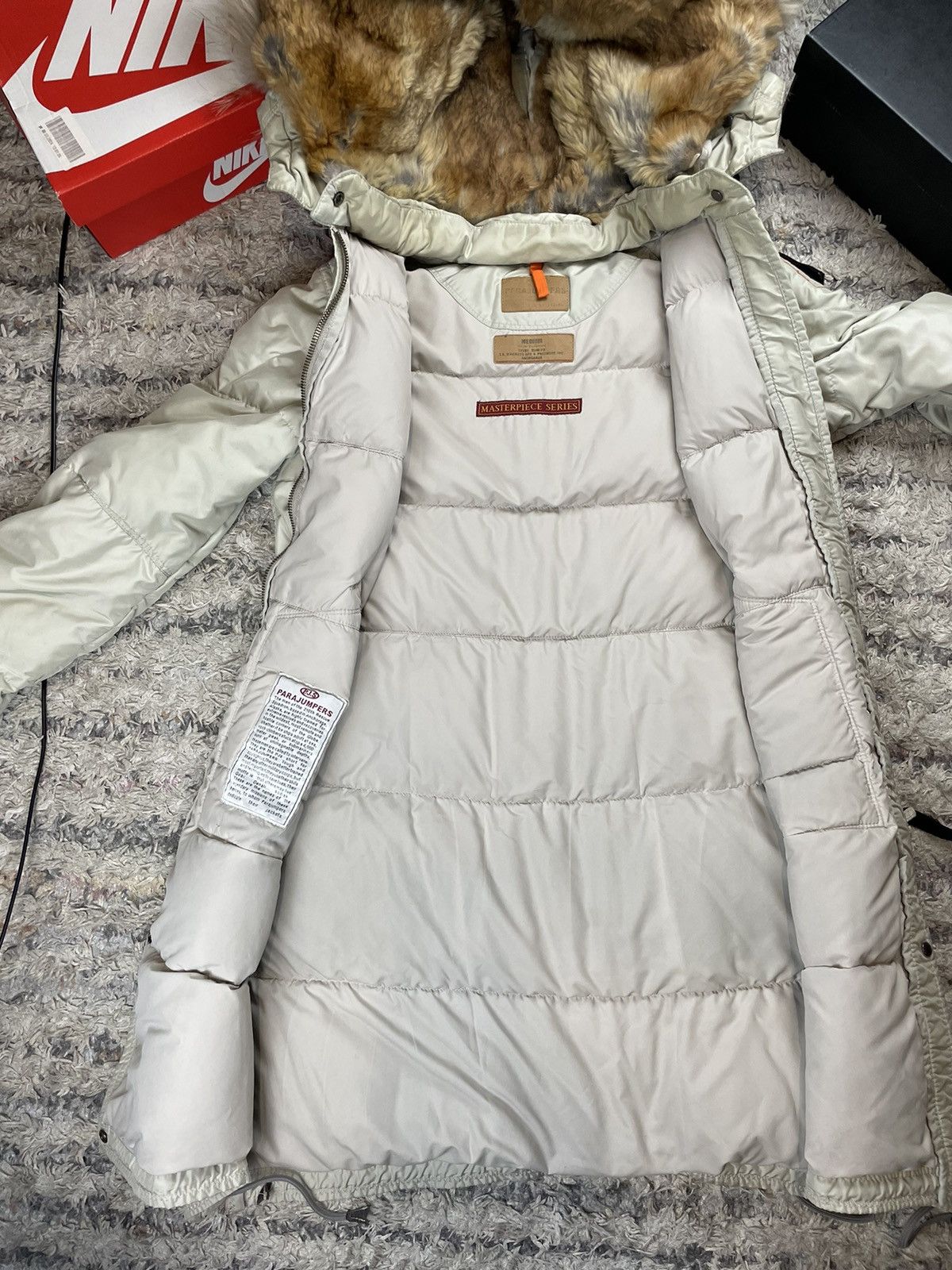 Parajumpers Parajumpers Heavy Fox Fur Hood Down Parka Jacket Size M / US 6-8 / IT 42-44 - 6 Thumbnail