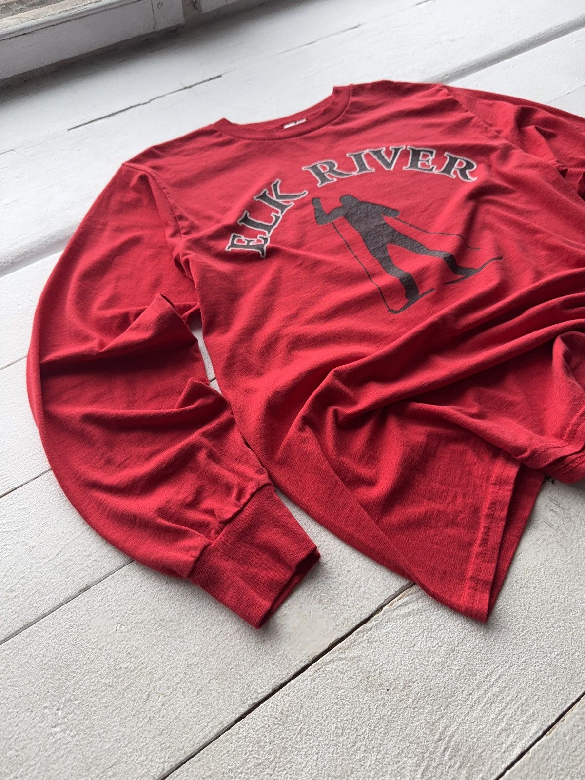 Vintage Vintage 00s USA Minnesota ELK RIVER City long sleeve t shirt Size US M / EU 48-50 / 2 - 3 Thumbnail