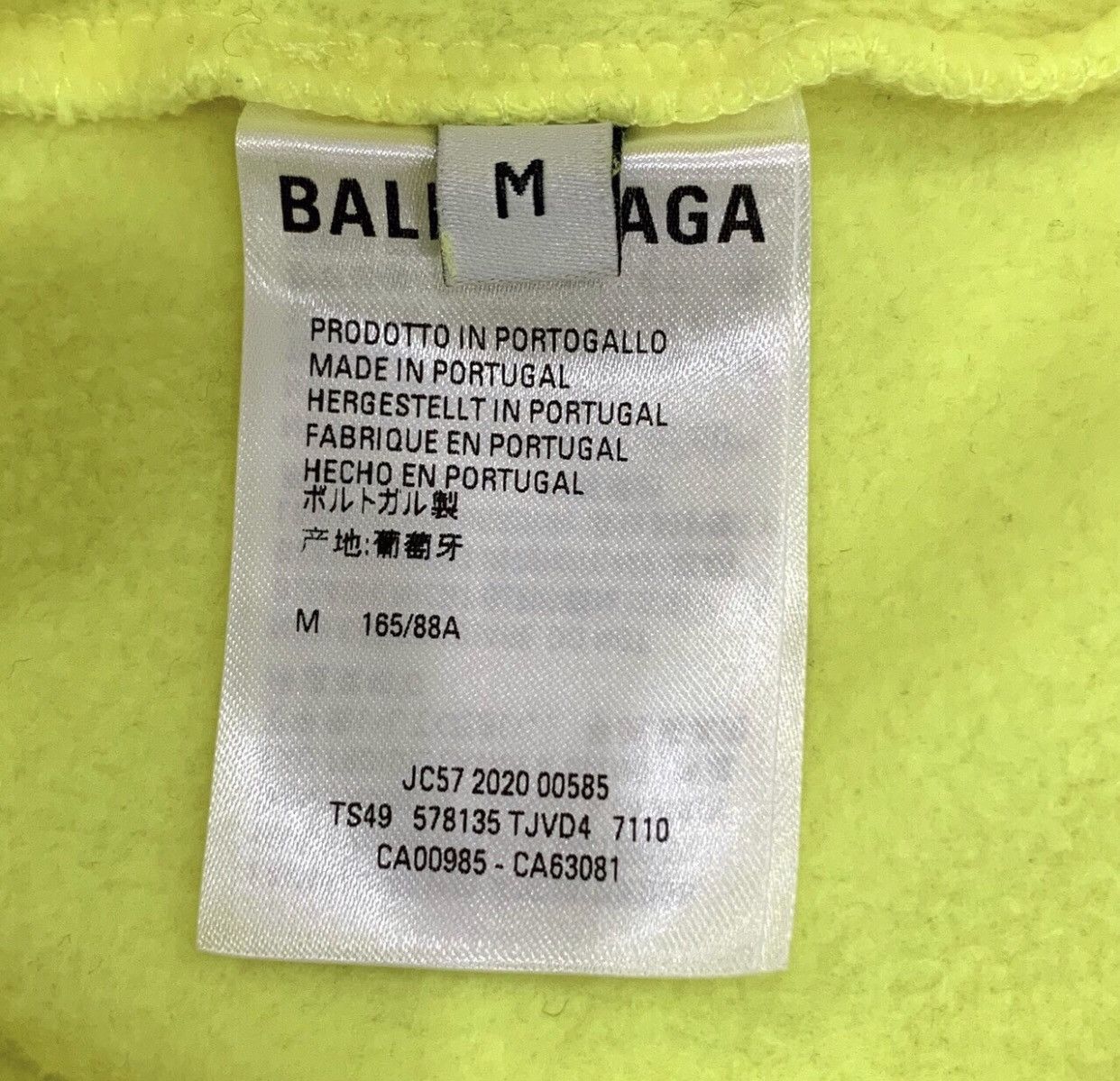 Balenciaga Balenciaga logo cola print hooded long sleeve sweatshirt Size US M / EU 48-50 / 2 - 7 Thumbnail