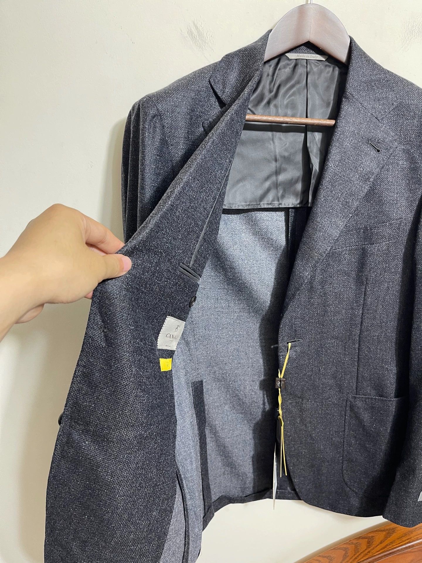 Canali Canali Kei Slim Wool Suit 48/50 NWT Size 50R - 6 Thumbnail