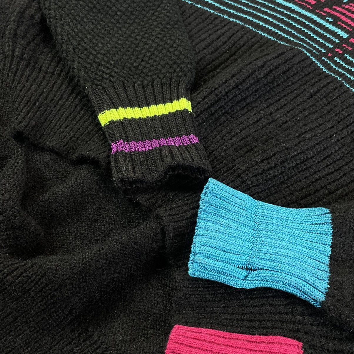 Diesel × Japanese Brand Diesel M-Flox Oversized Button Y2K Cyberpunk Sweater Size S / US 4 / IT 40 - 9 Thumbnail