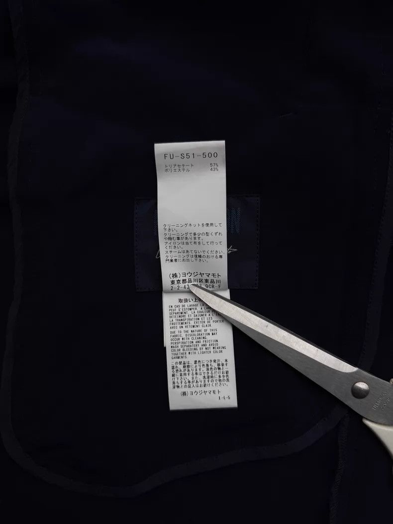 Yohji Yamamoto #REF! Size 24" / US 00 / IT 34 - 9 Thumbnail