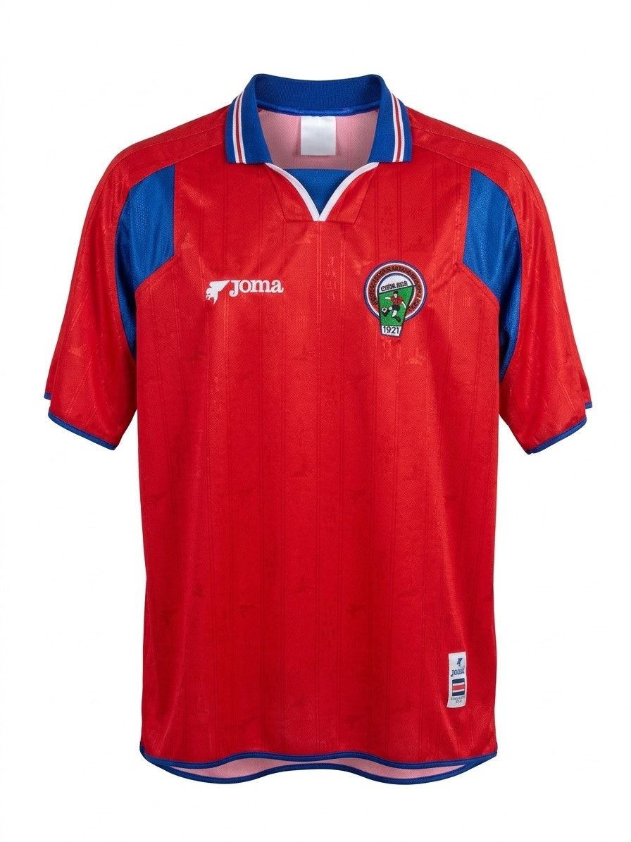 Joma Rare 2000 Costa Rica Home Shirt Size US S / EU 44-46 / 1 - 1 Thumbnail