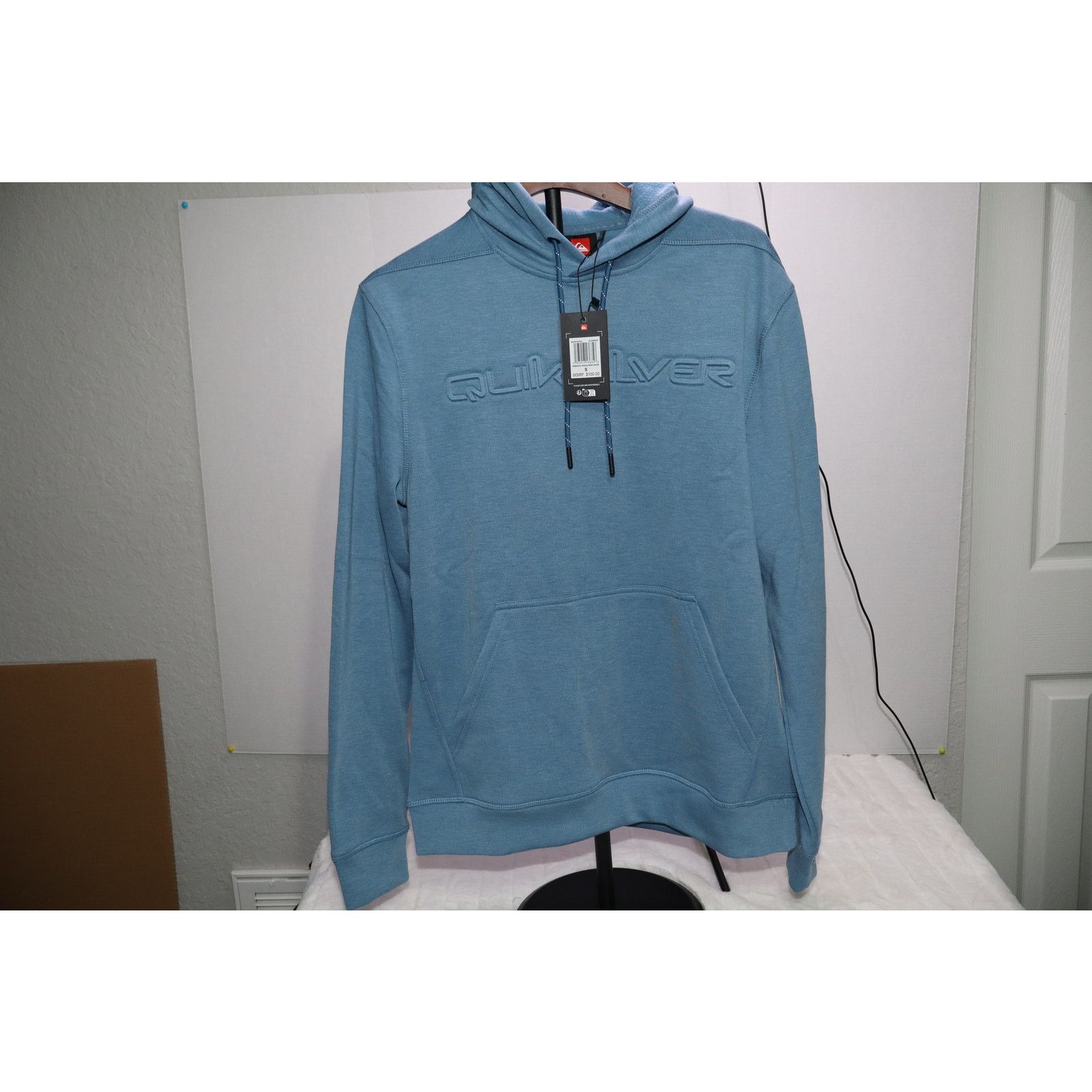 Quiksilver Men's Quicksilver Hoodie with Pockets- Size Small Size US S / EU 44-46 / 1 - 1 Thumbnail