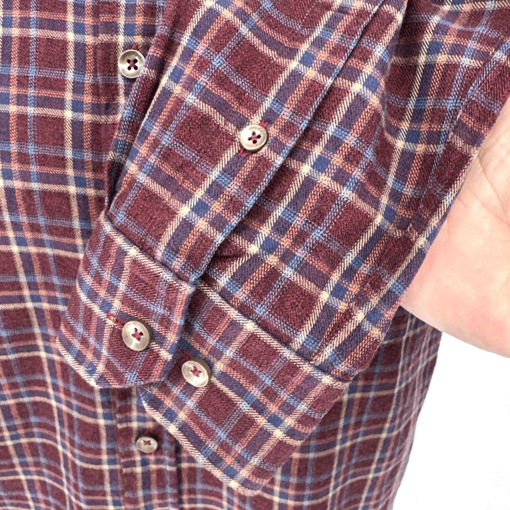 Johnston & Murphy Johnston & Murphy Shirt Mens Medium Multicolor Check Casual Button Front Lot 2 Size US M / EU 48-50 / 2 - 7 Thumbnail