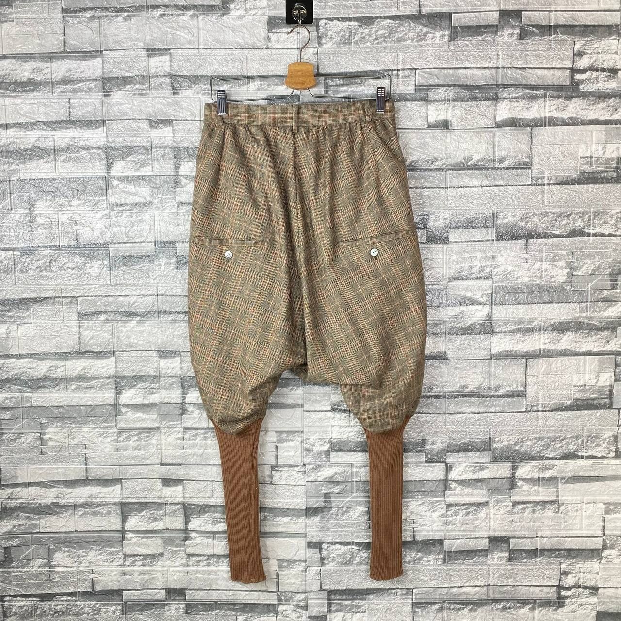 Issey Miyake × mercibeaucoup AVANT GARDE MERCIBEAUCOUP ISSEY MIYAKE CROTCH HAREM PANT Size US 29 - 3 Thumbnail