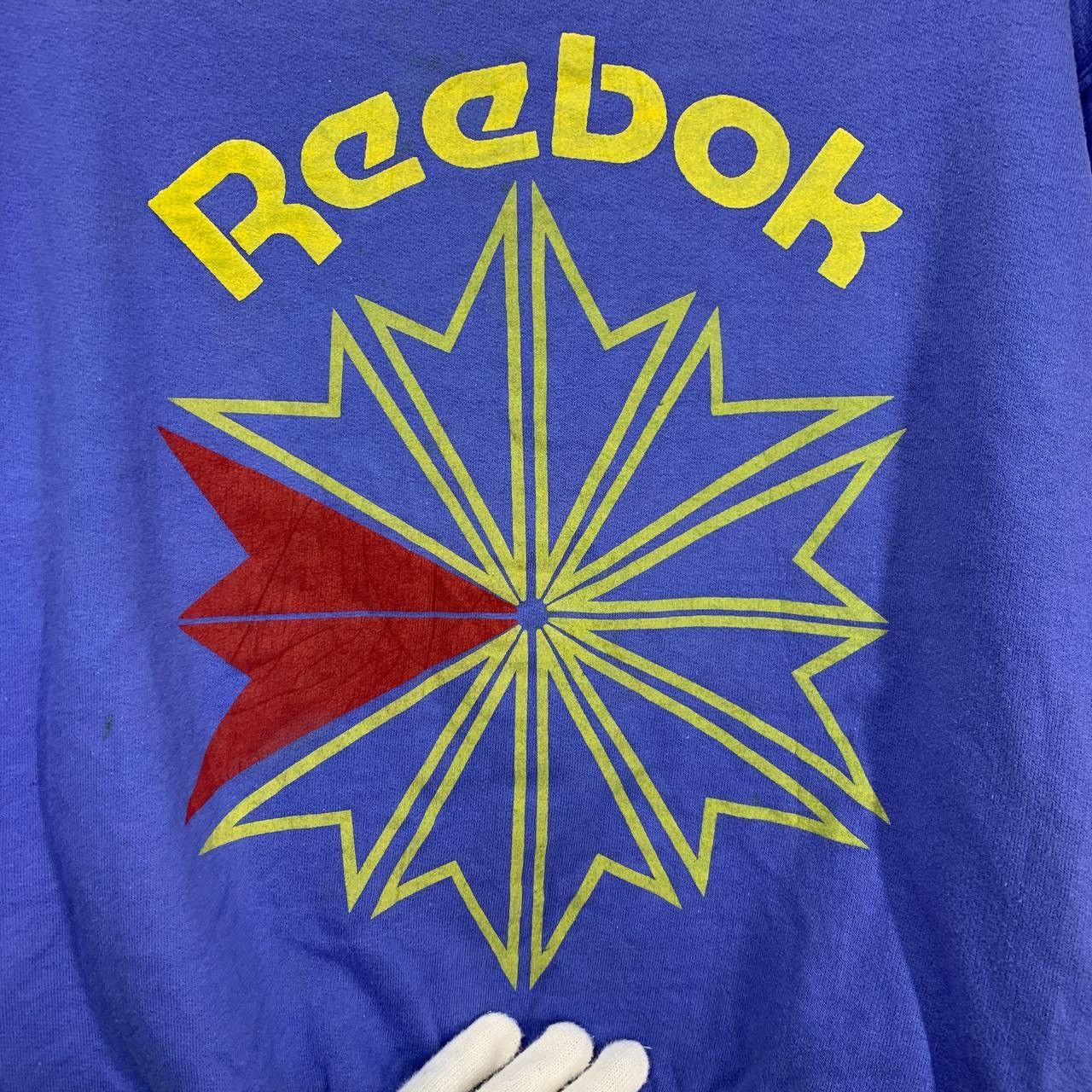Reebok 90s Vintage REEBOK Rare Design Sweatshirt #2405-13x Size US M / EU 48-50 / 2 - 2 Thumbnail