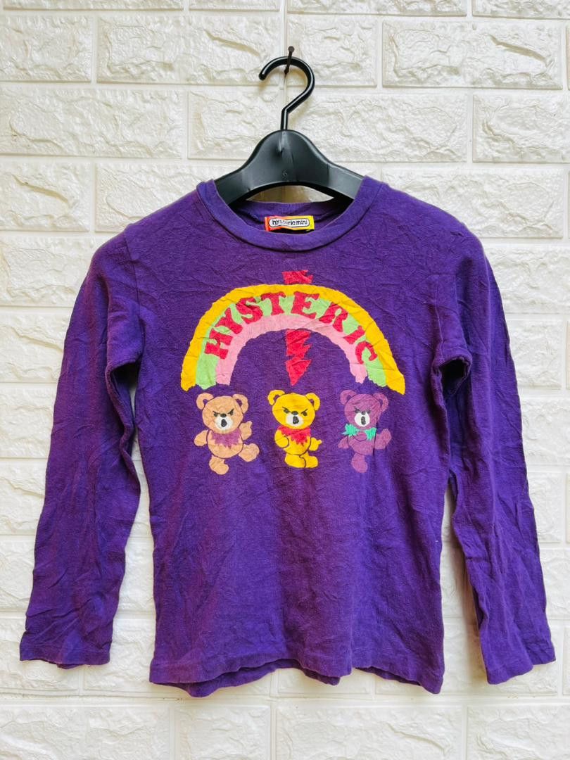 image of Hysteric Glamour For Kids Japanese Designer Style in Purple (Size 2XS)