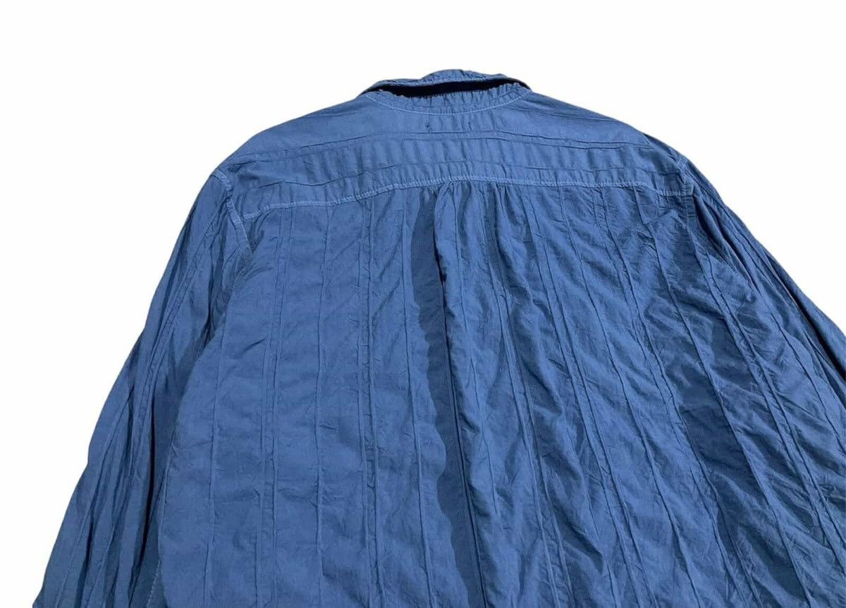 Issey Miyake 🔥Vintage Issey Miyake Plantation Pleats Wrinkled Shirt Size US XL / EU 56 / 4 - 14 Thumbnail