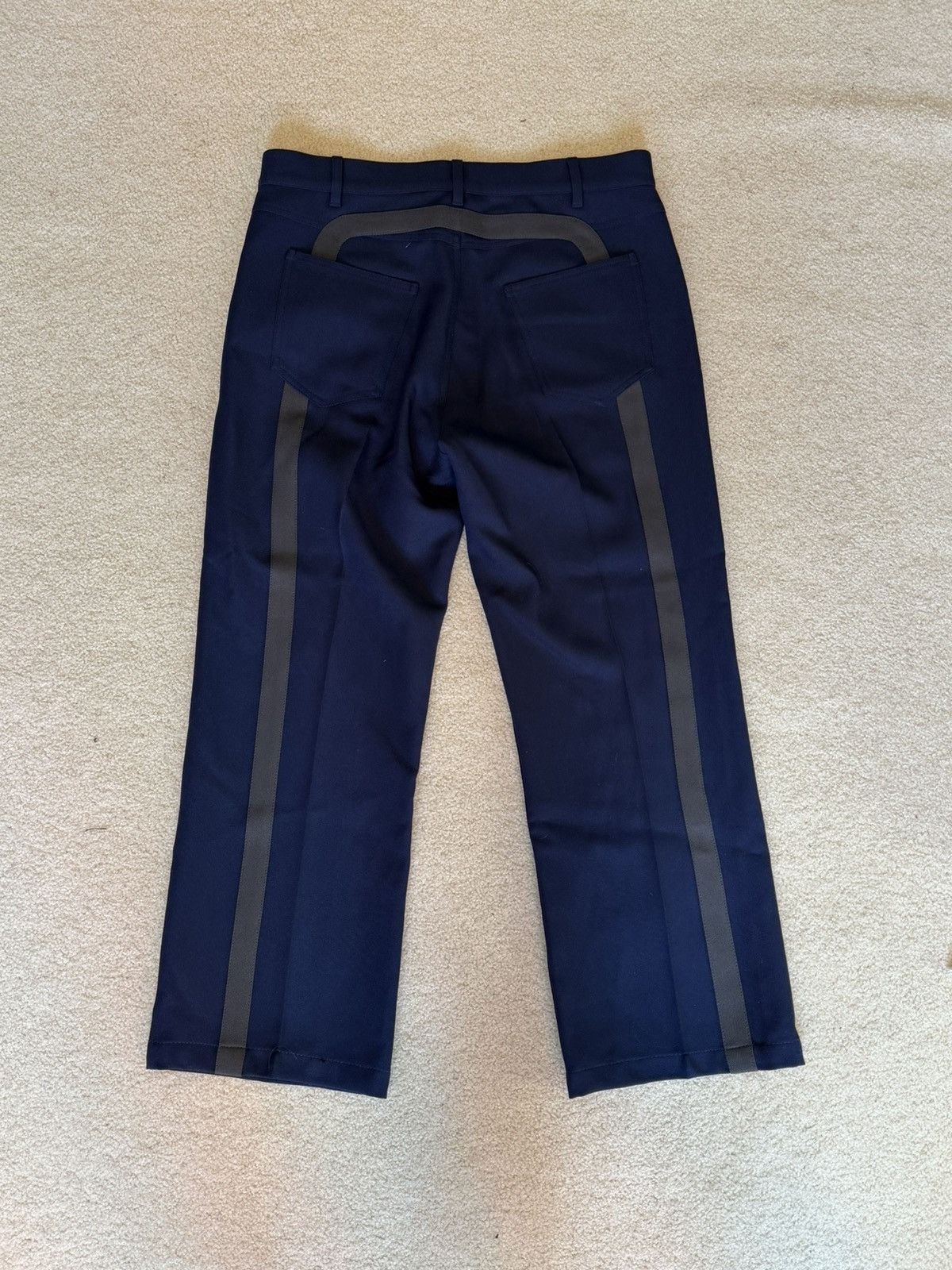 Random Identities SSESNE Navy Blue Officer Pants Size US 32 / EU 48 - 1 Thumbnail