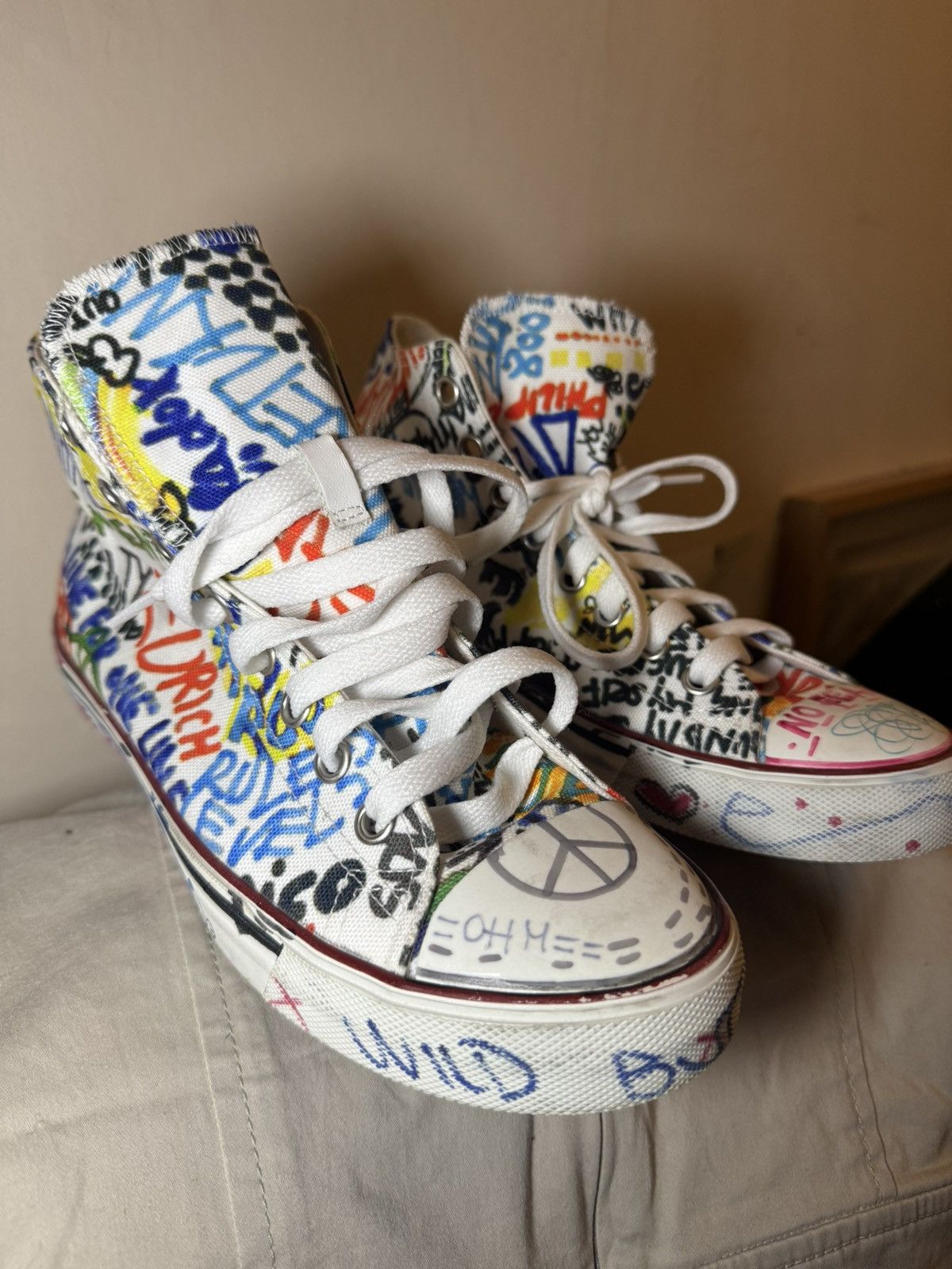 Vetements Vetements Georgia Graffiti Sneakers Size US 7 / EU 40 - 6 Thumbnail