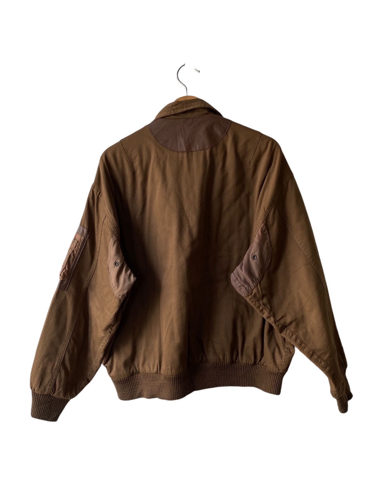 Japanese Brand 1990s - Edovi Tradition Commander Military Bomber Jacket Size US L / EU 52-54 / 3 - 2 Thumbnail