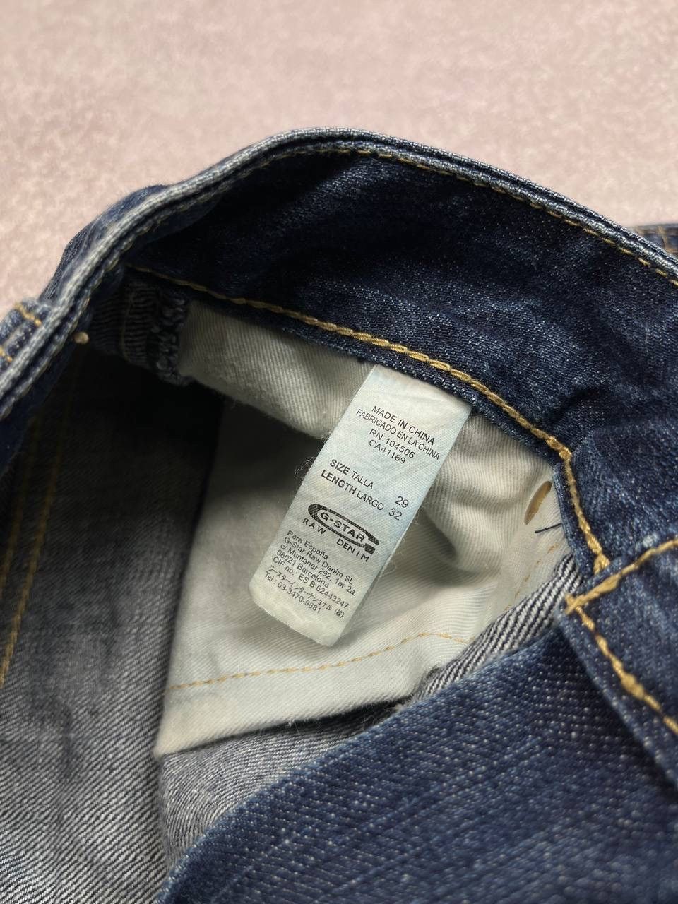 G-Star Vintage G-star RAW Denim Cargo Baggy Pants Y2K 29x32 Size US 29 - 7 Thumbnail