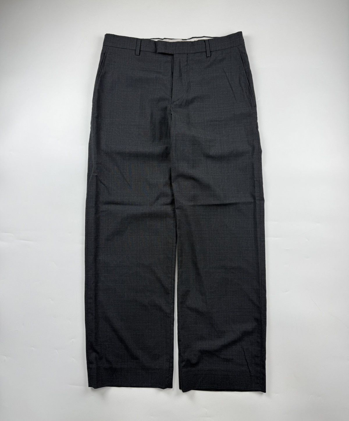 Miu Miu S/S’24 Wide Leg Check Trouser