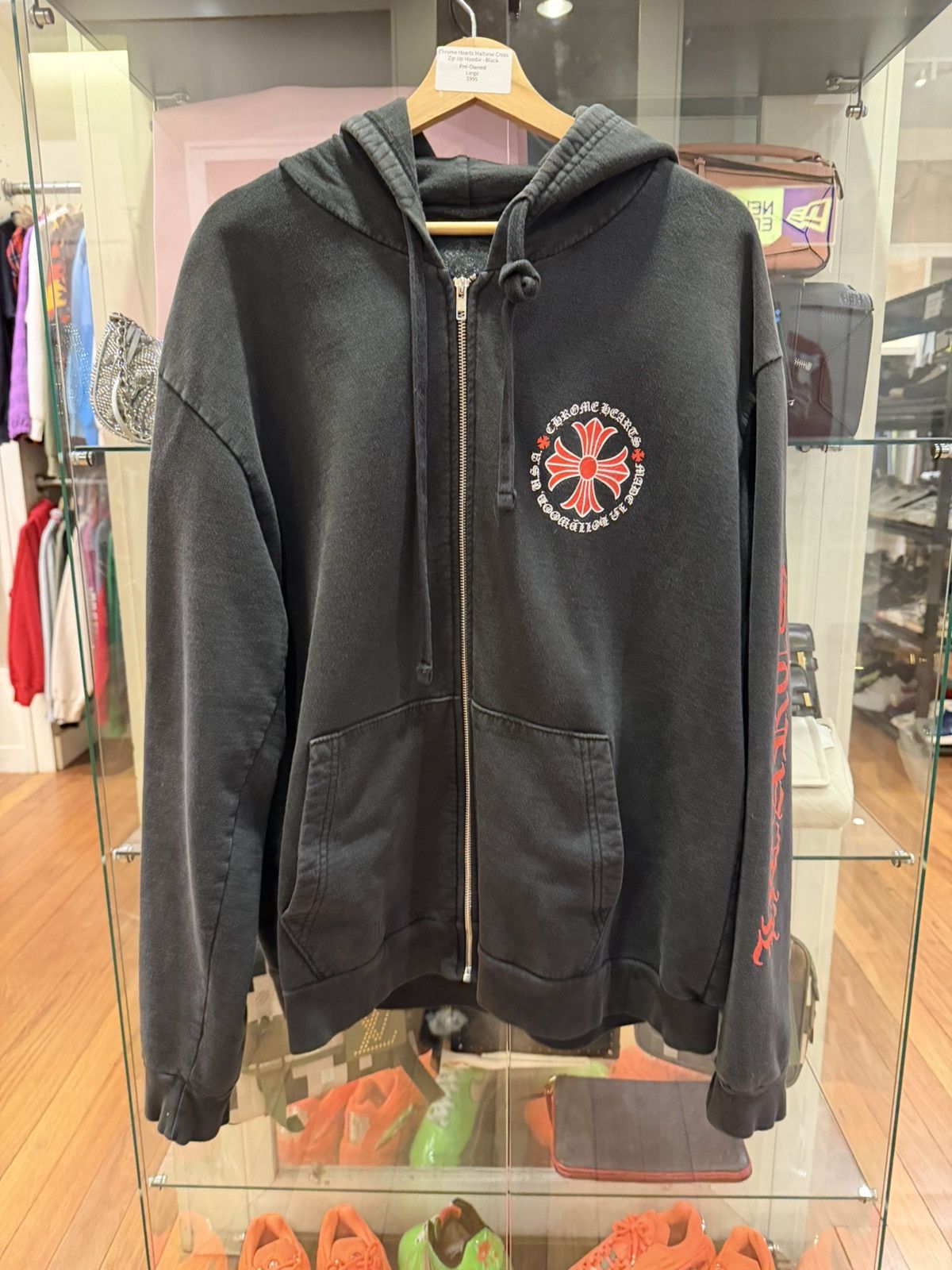 Chrome Hearts Chrome Hearts Made in Hollywood Red Cross Full Zip Size US L / EU 52-54 / 3 - 1 Thumbnail