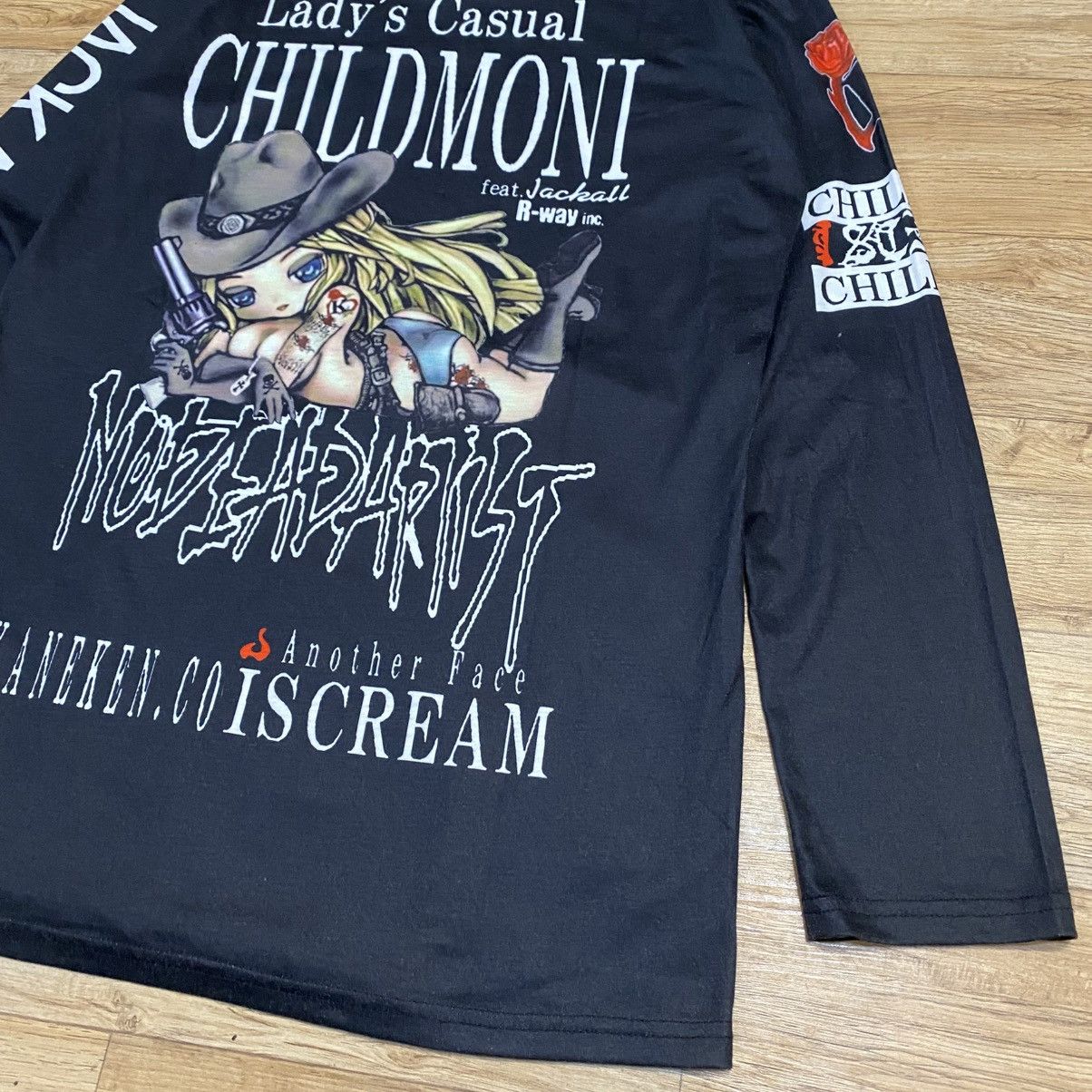 Hysteric Glamour 2000s Jackall NoDead Artist Feat Jackall Long Sleeve T-Shirt Size US M / EU 48-50 / 2 - 12 Thumbnail