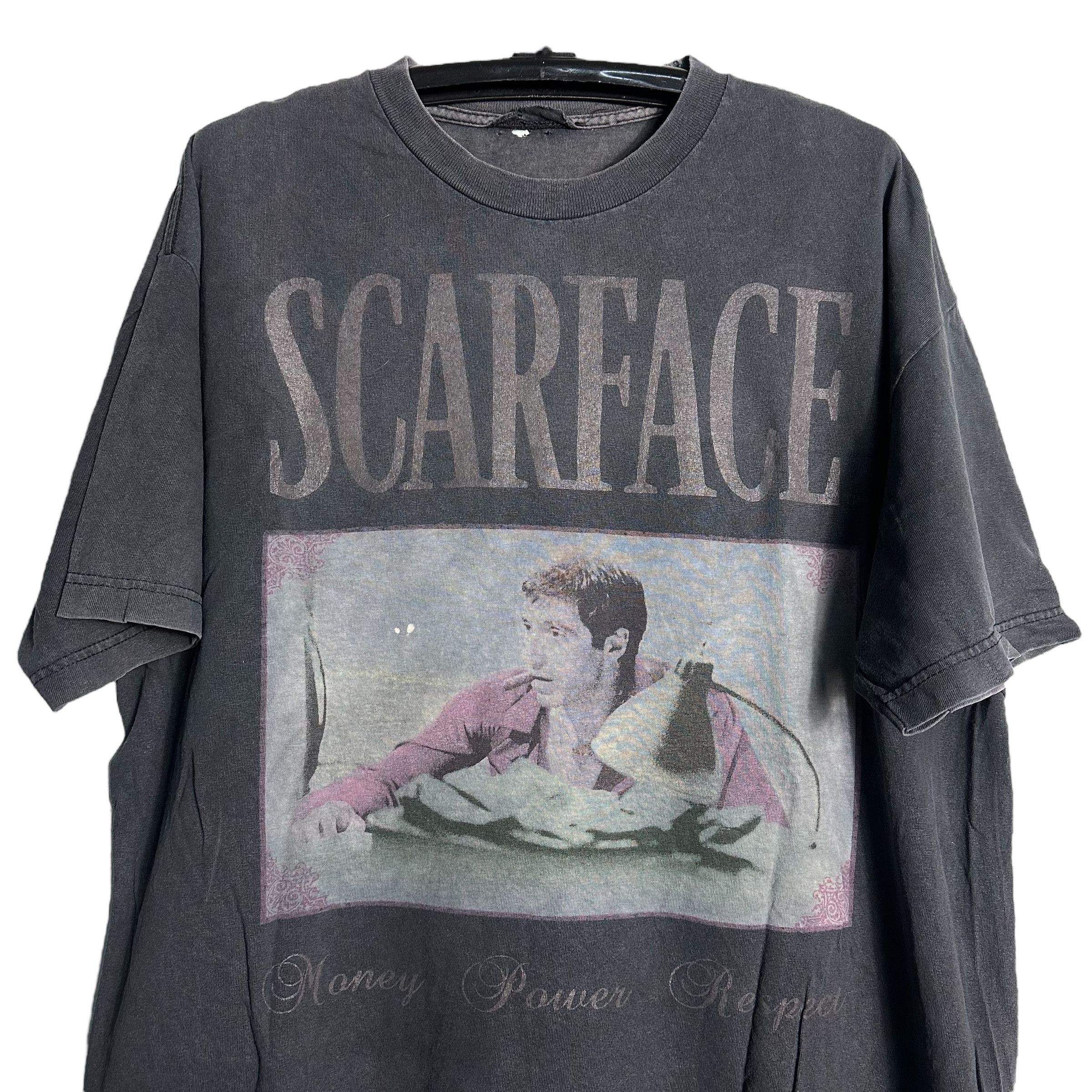 Vintage 🔥RARE🔥Vintage Scarface Al Pacino Movie T-shirt Size US XL / EU 56 / 4 - 2 Thumbnail