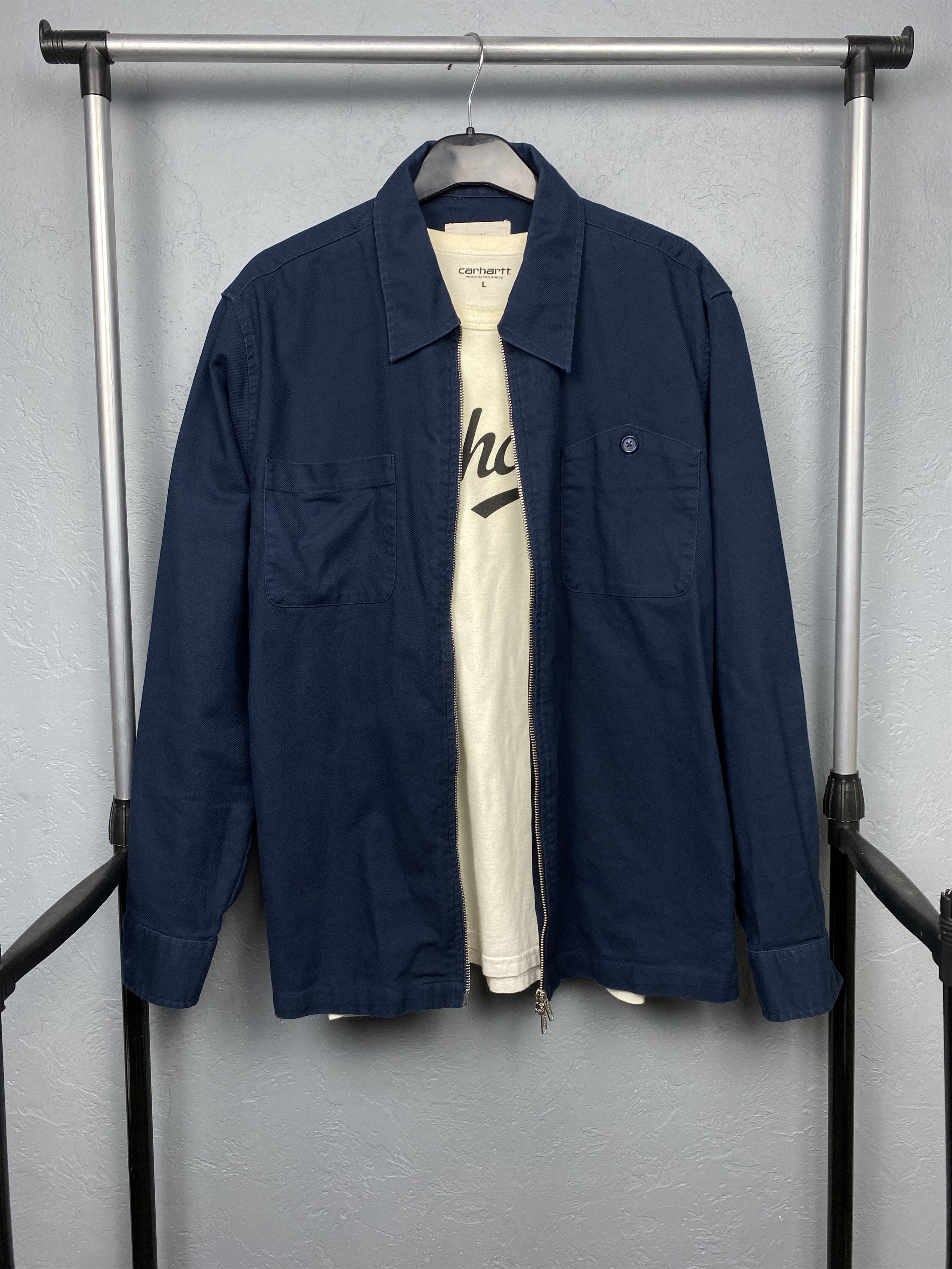 Folk Folk Vintage Mens Overshirt Jacket Size US L / EU 52-54 / 3 - 1 Thumbnail