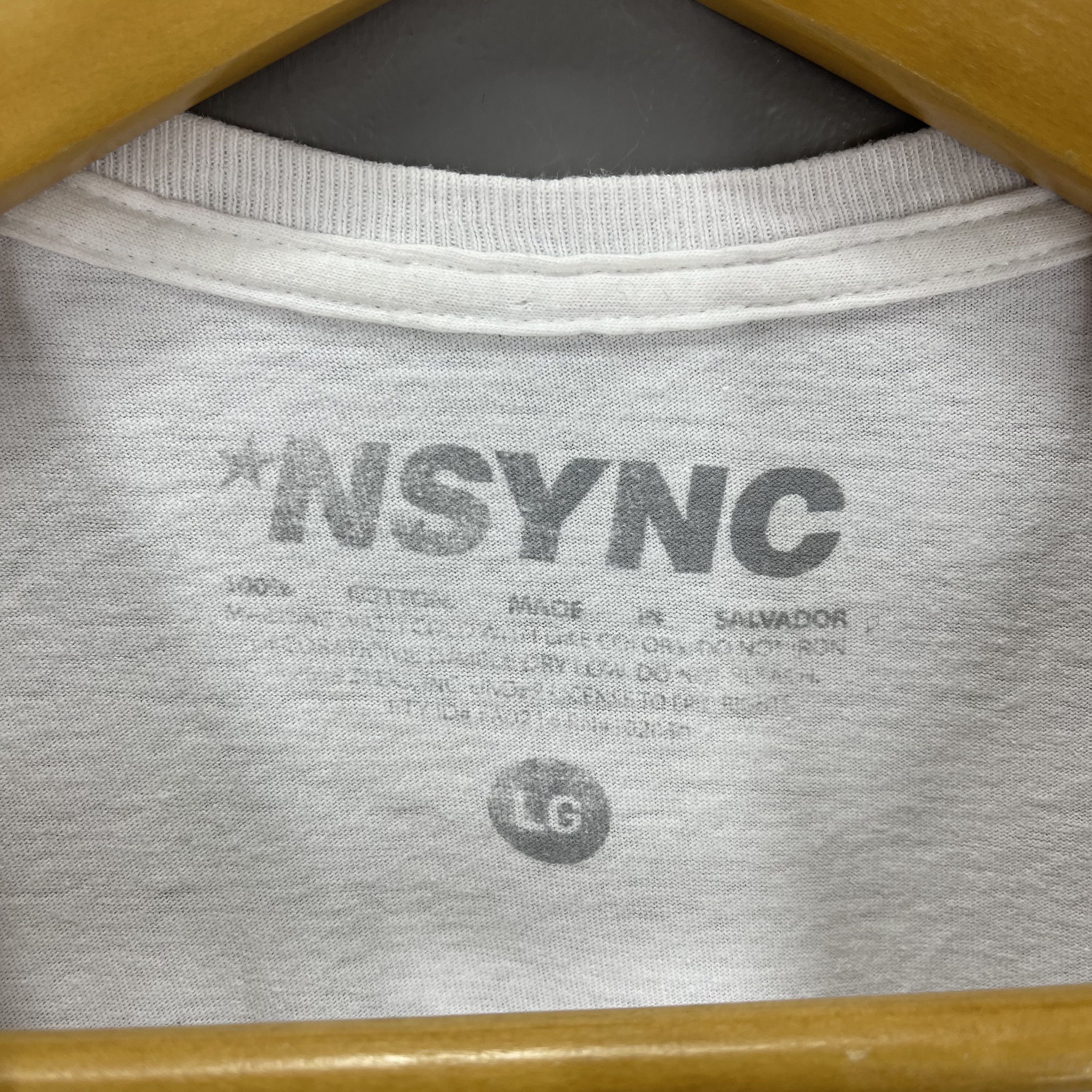 Band Tees NSYNC Crew Neck T Shirt #1304/AS Size US L / EU 52-54 / 3 - 4 Thumbnail