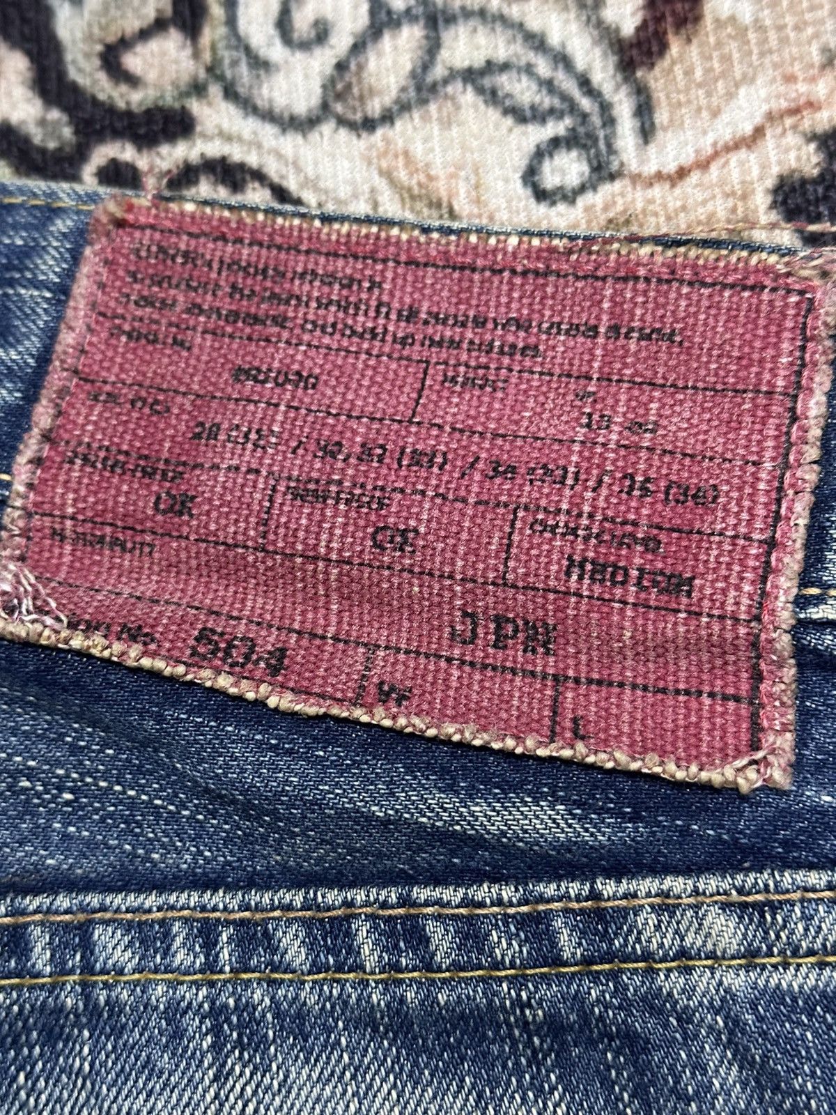 If Six Was Nine 💥Edwin Japan💥 Japanese brand Edwin Red Tab 💥 Size US 33 - 4 Thumbnail