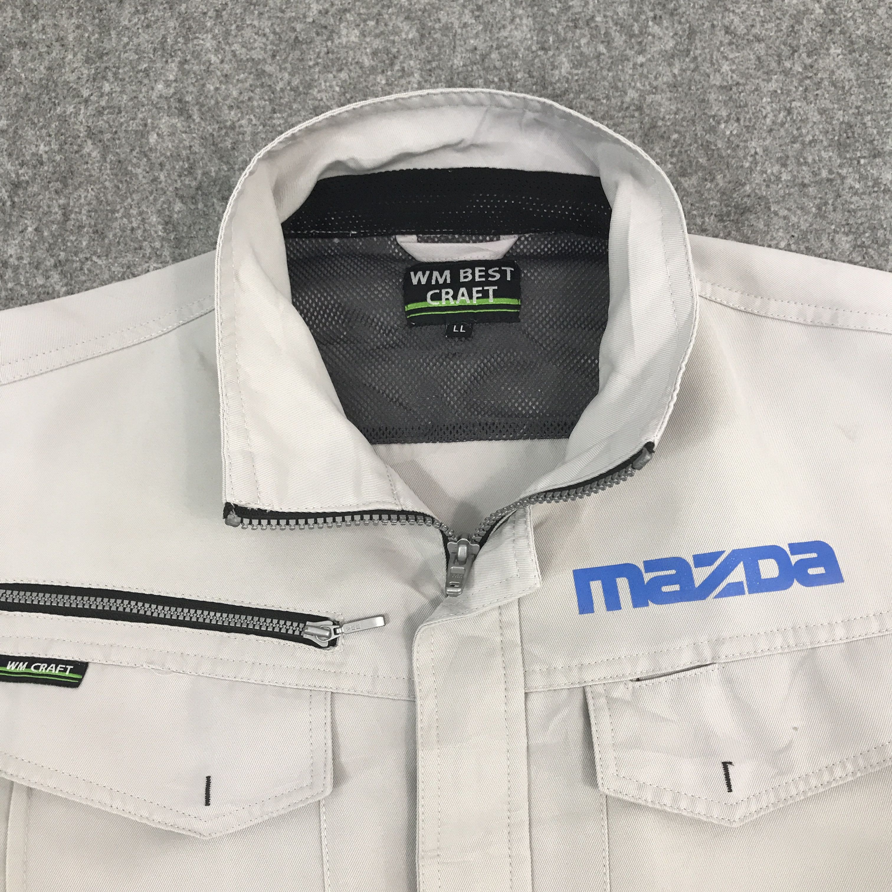 Japanese Brand Rare Mazda Racing Sport Custom Japan Worker Jacket Size US L / EU 52-54 / 3 - 8 Thumbnail