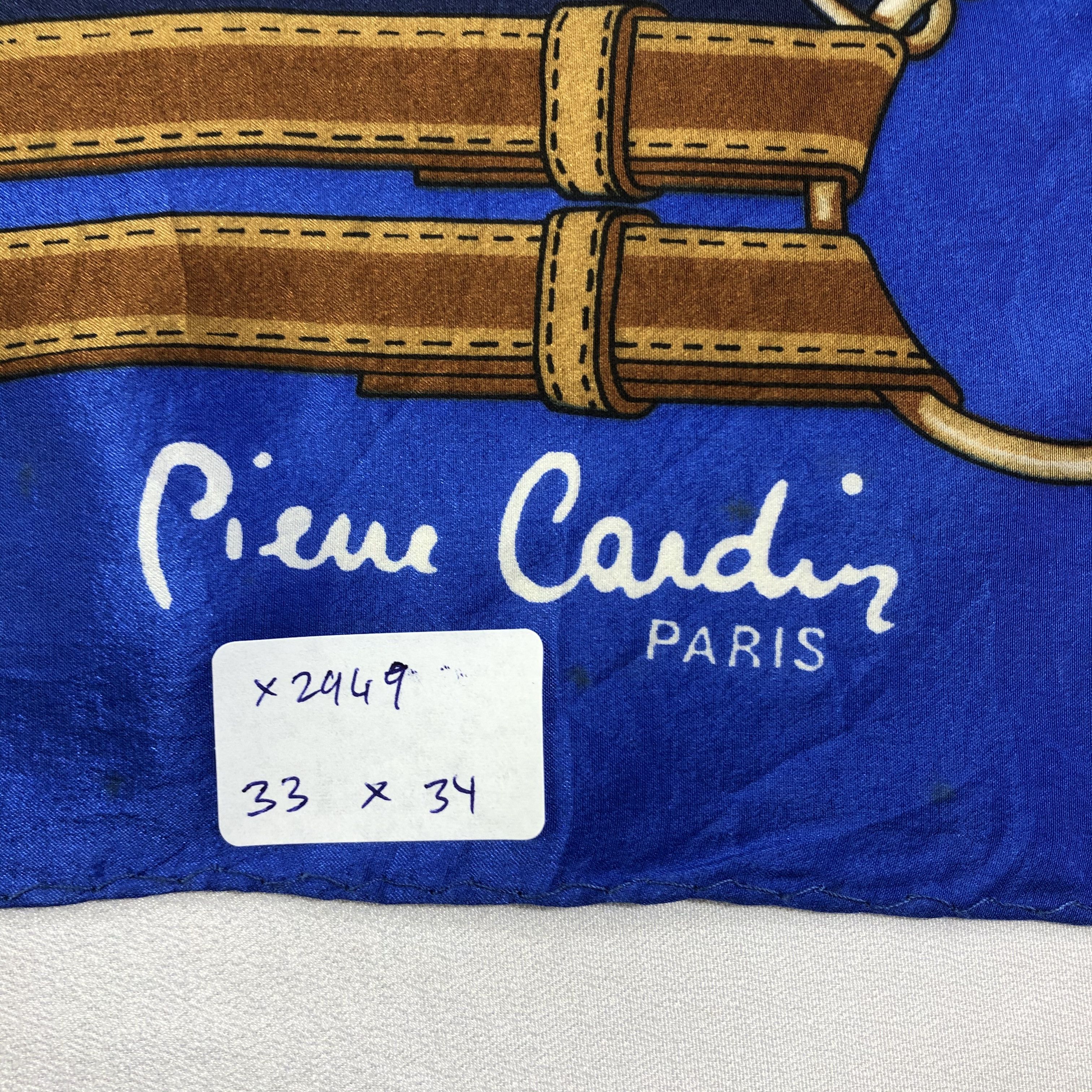 Pierre Cardin × Vintage Vintage Pierre Cardin Silk Scarf Size ONE SIZE - 8 Thumbnail