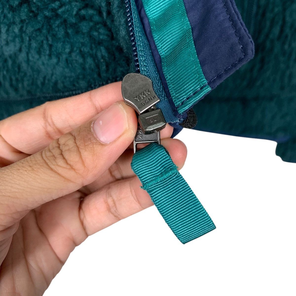 Patagonia PATAGONIA Deep Pile Turtleneck Green Fleece Jacket 2465-C111 Size US S / EU 44-46 / 1 - 13 Thumbnail