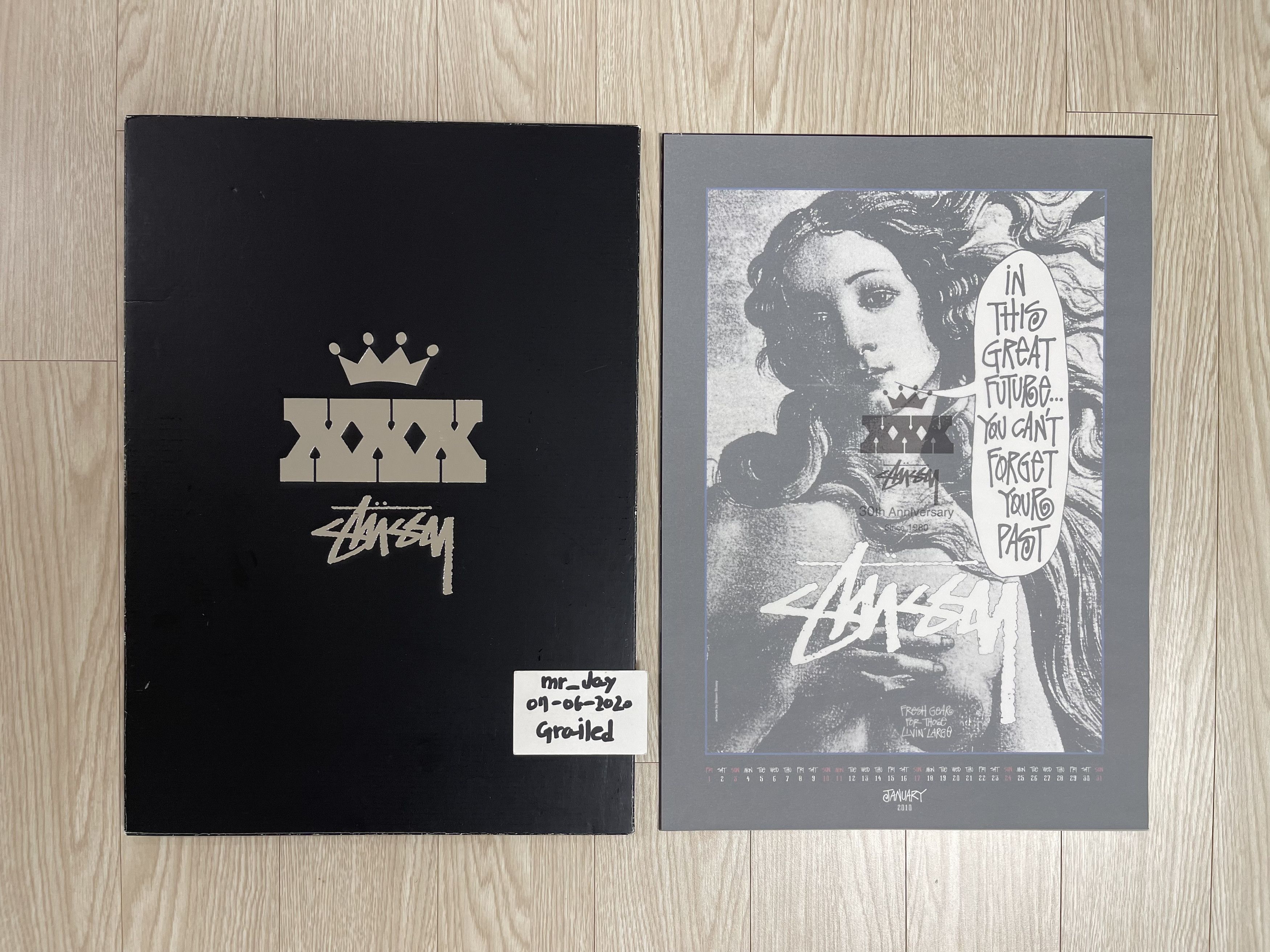 Stussy Stussy 30th Anniversary art poster AD2010 Set Size ONE SIZE - 7 Thumbnail