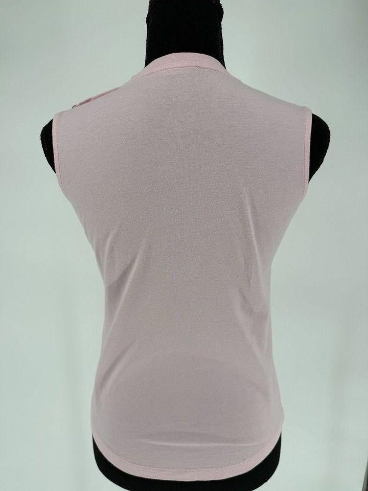 Balmain Balmain Paris Printed T Shirt Top Pink Sleeveless Size M Size M / US 6-8 / IT 42-44 - 5 Thumbnail