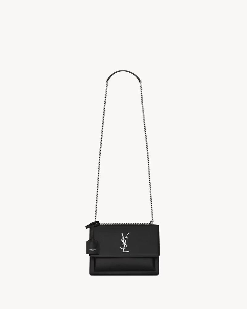 Saint Laurent Paris o1b1hav110125 Size: OS / Large Shoulder Bag Leather in Black Size ONE SIZE - 1 Thumbnail