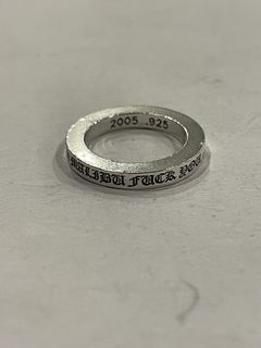 Chrome Hearts Chrome Hearts MALIBU FUCK YOU Spacer Ring 3mm Size 5